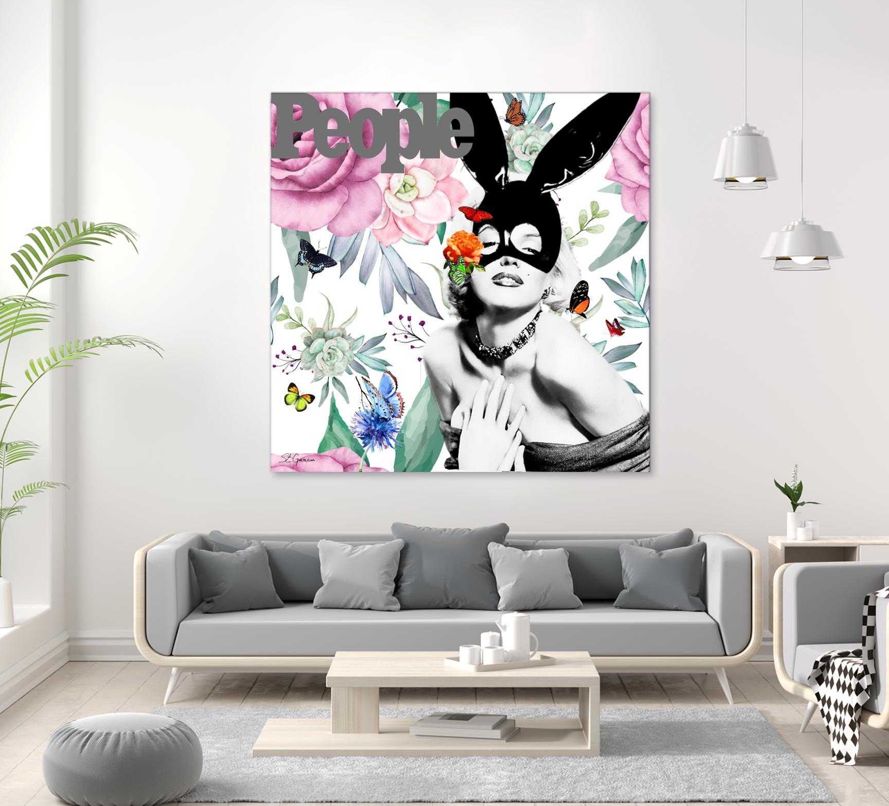 Butterfly Circus by Carole St-Germain on GIANT ART - pink pop pop