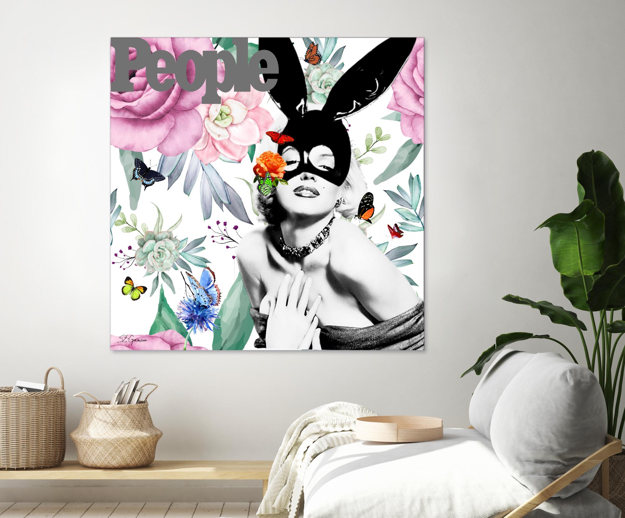 Butterfly Circus by Carole St-Germain on GIANT ART - pink pop pop