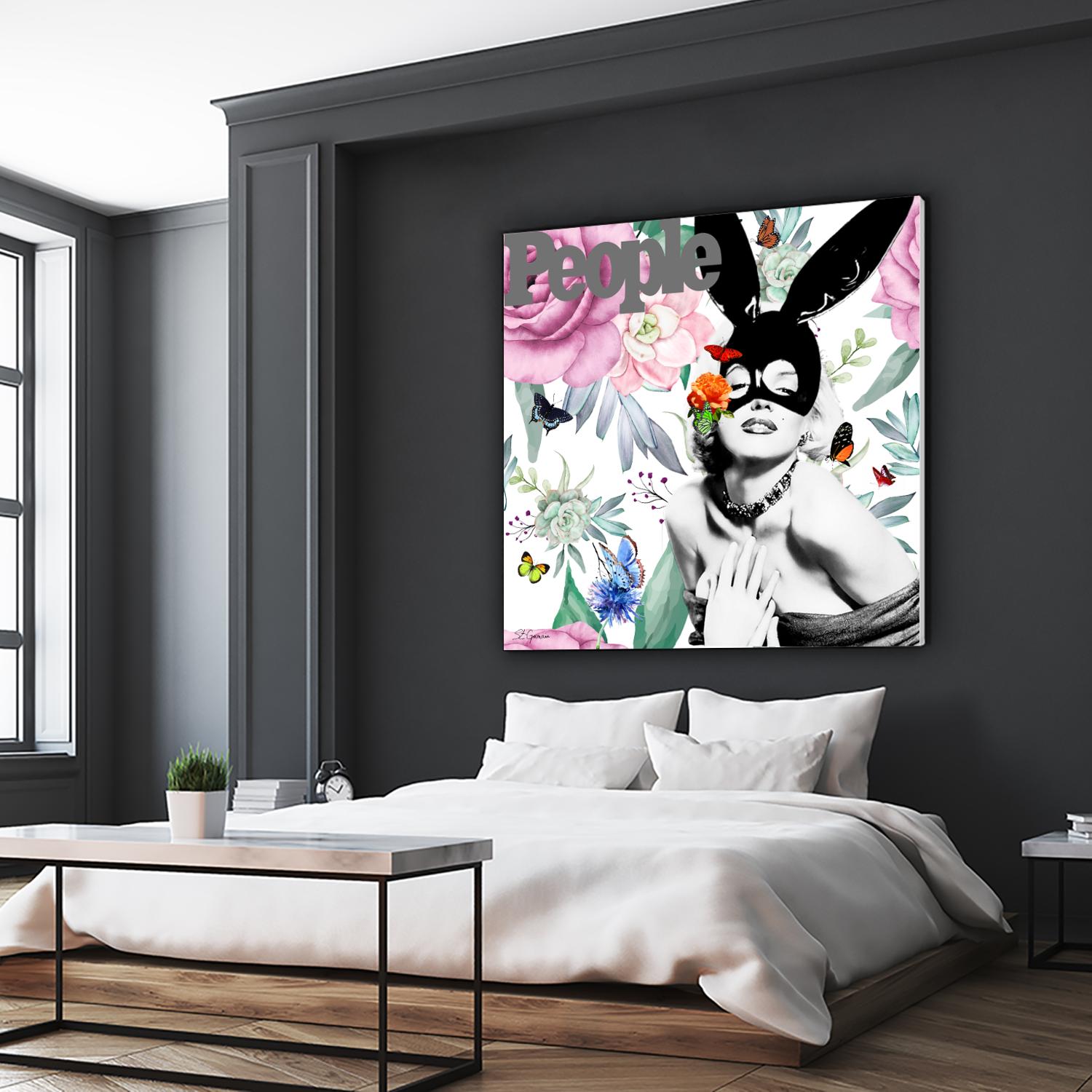 Butterfly Circus by Carole St-Germain on GIANT ART - pink pop pop