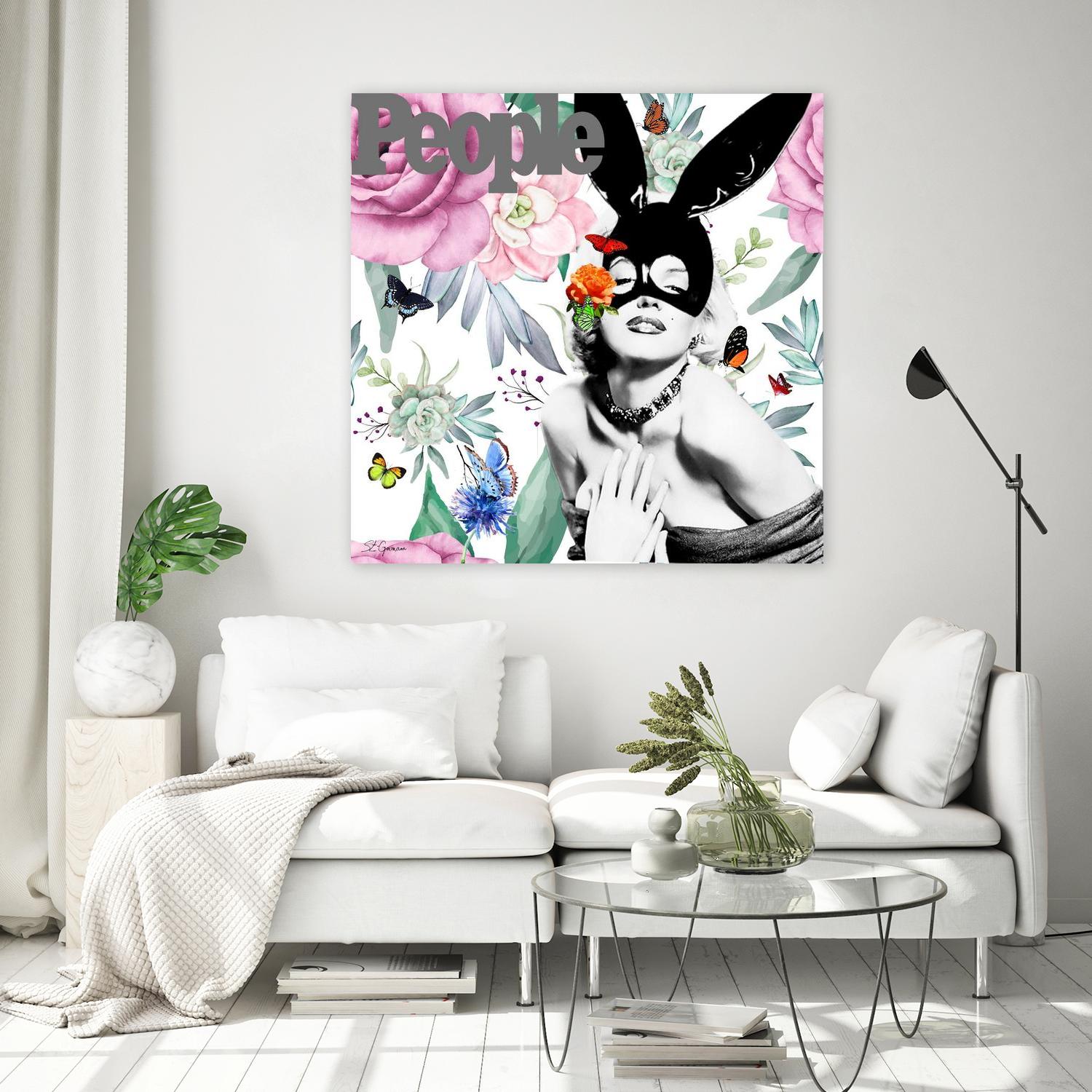 Butterfly Circus by Carole St-Germain on GIANT ART - pink pop pop