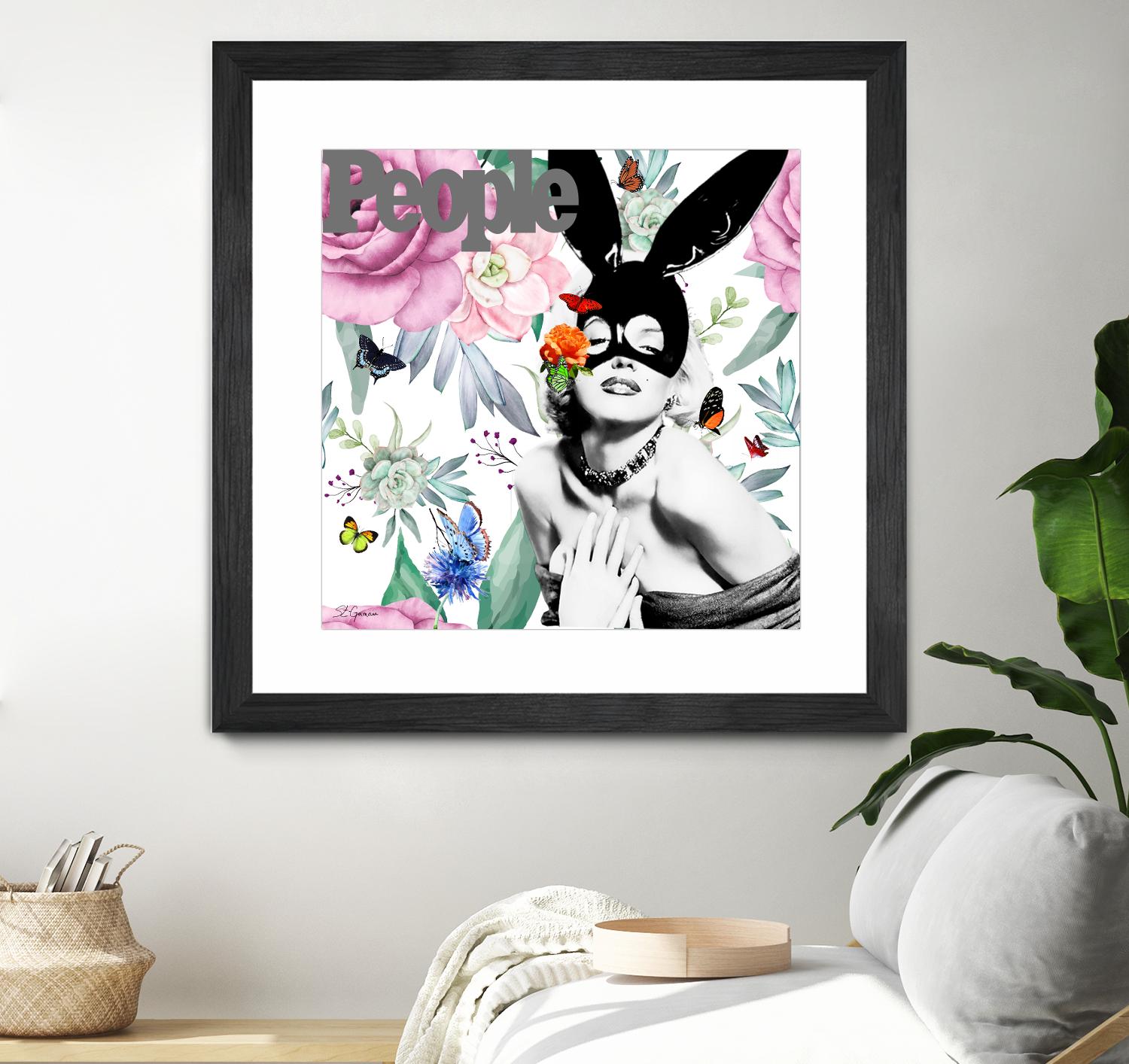 Butterfly Circus by Carole St-Germain on GIANT ART - pink pop pop