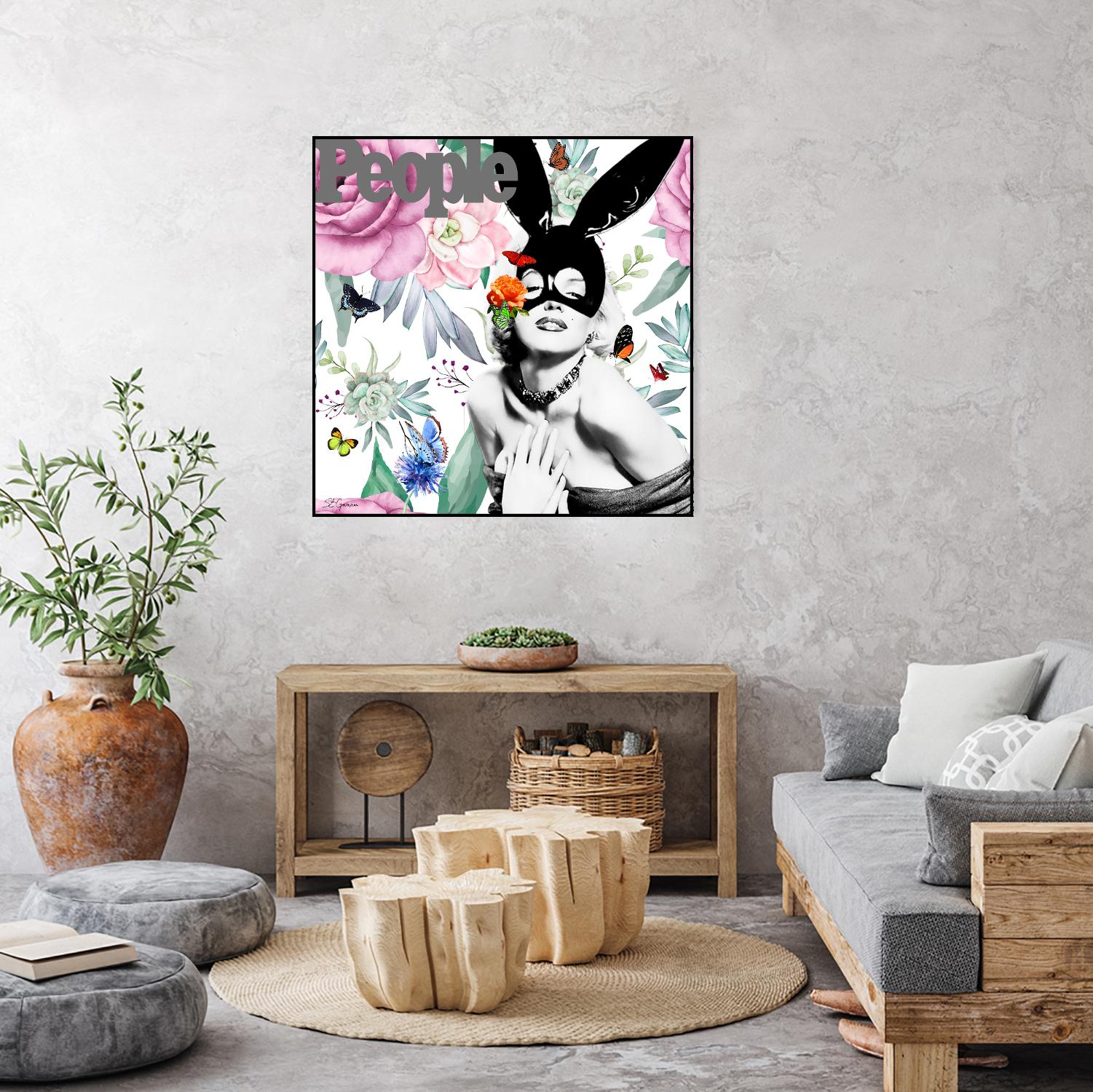 Butterfly Circus by Carole St-Germain on GIANT ART - pink pop pop