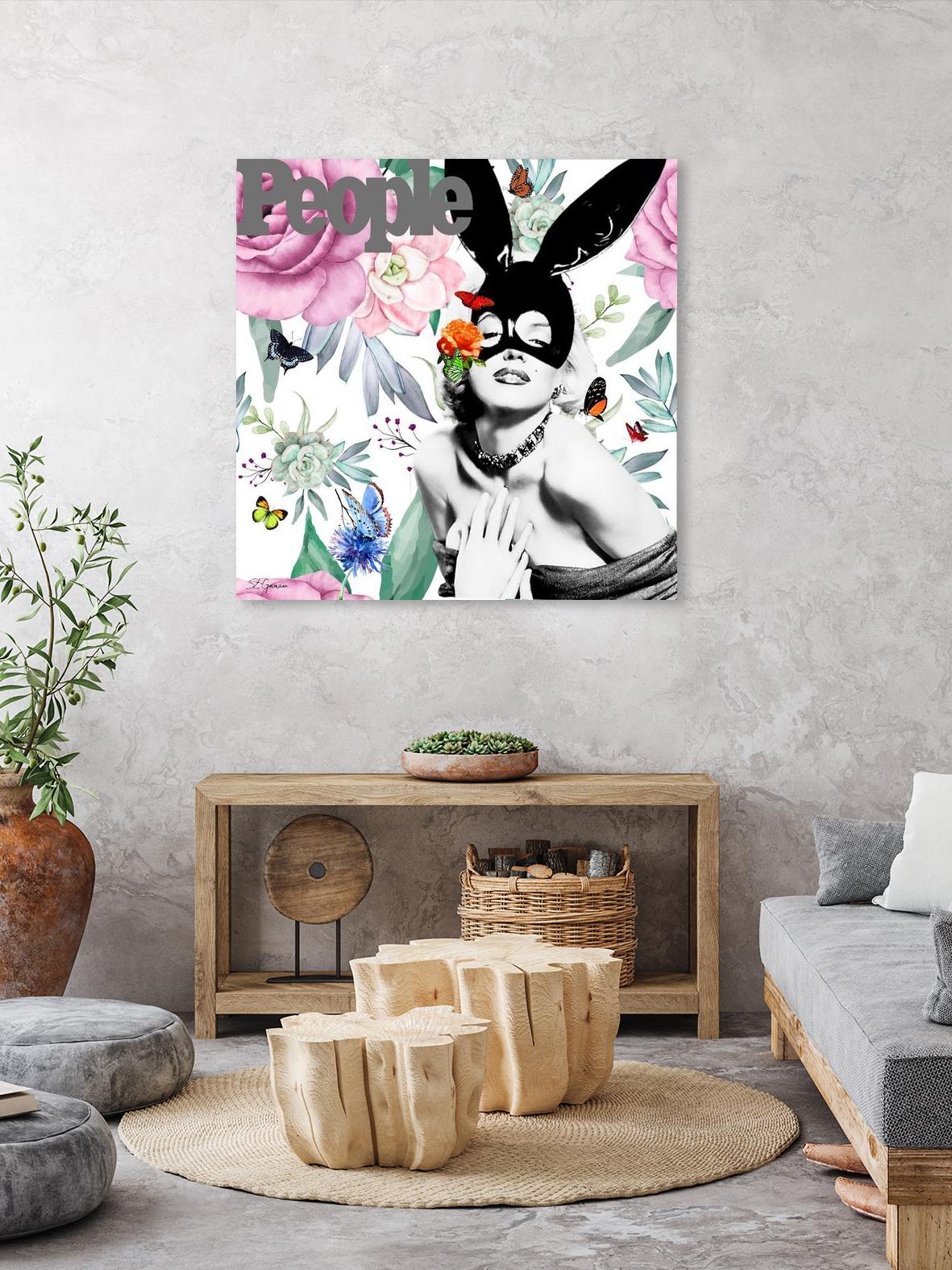 Butterfly Circus by Carole St-Germain on GIANT ART - pink pop pop