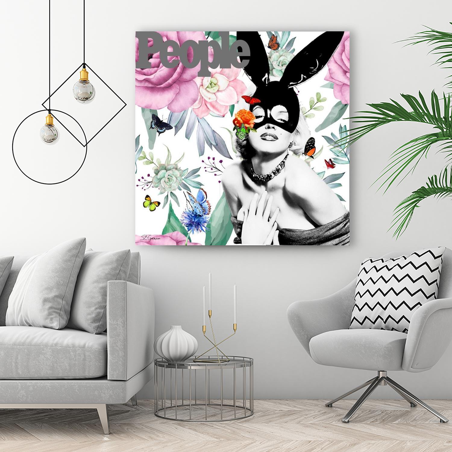 Butterfly Circus by Carole St-Germain on GIANT ART - pink pop pop