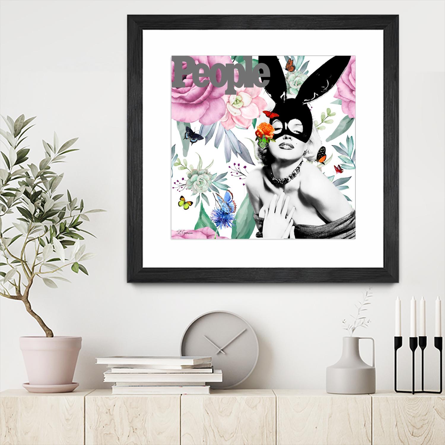 Butterfly Circus by Carole St-Germain on GIANT ART - pink pop pop