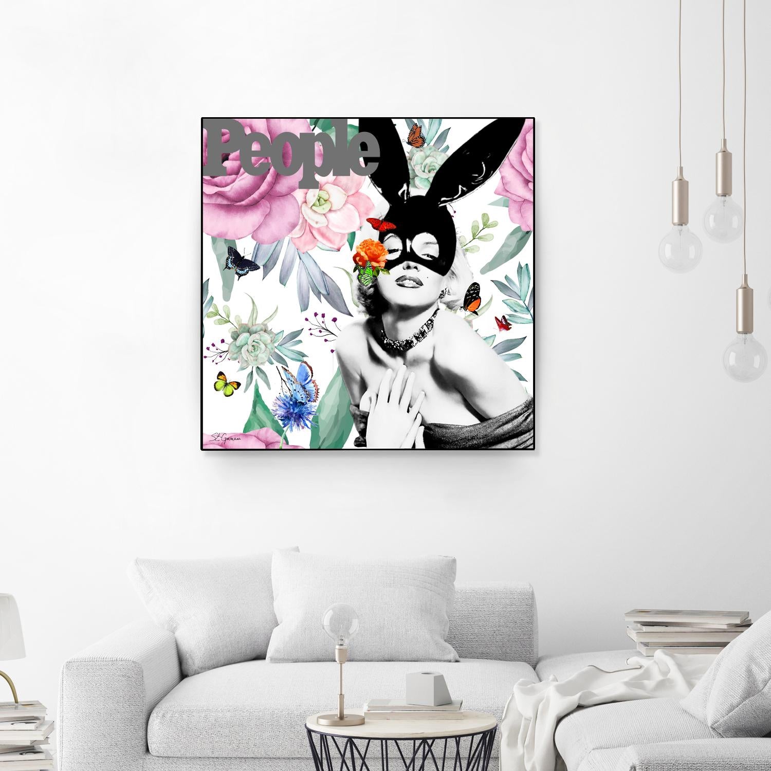 Butterfly Circus by Carole St-Germain on GIANT ART - pink pop pop