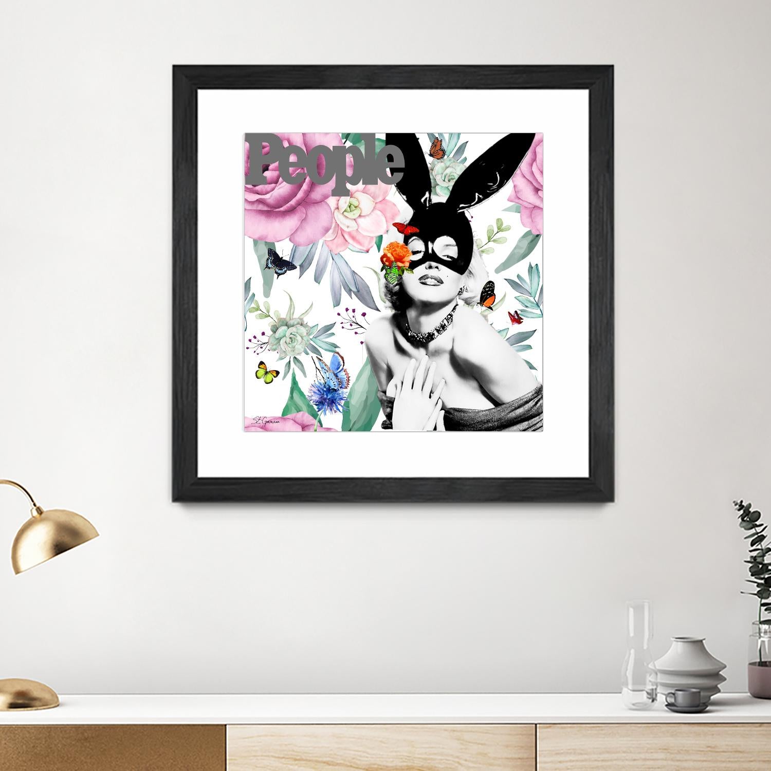 Butterfly Circus by Carole St-Germain on GIANT ART - pink pop pop