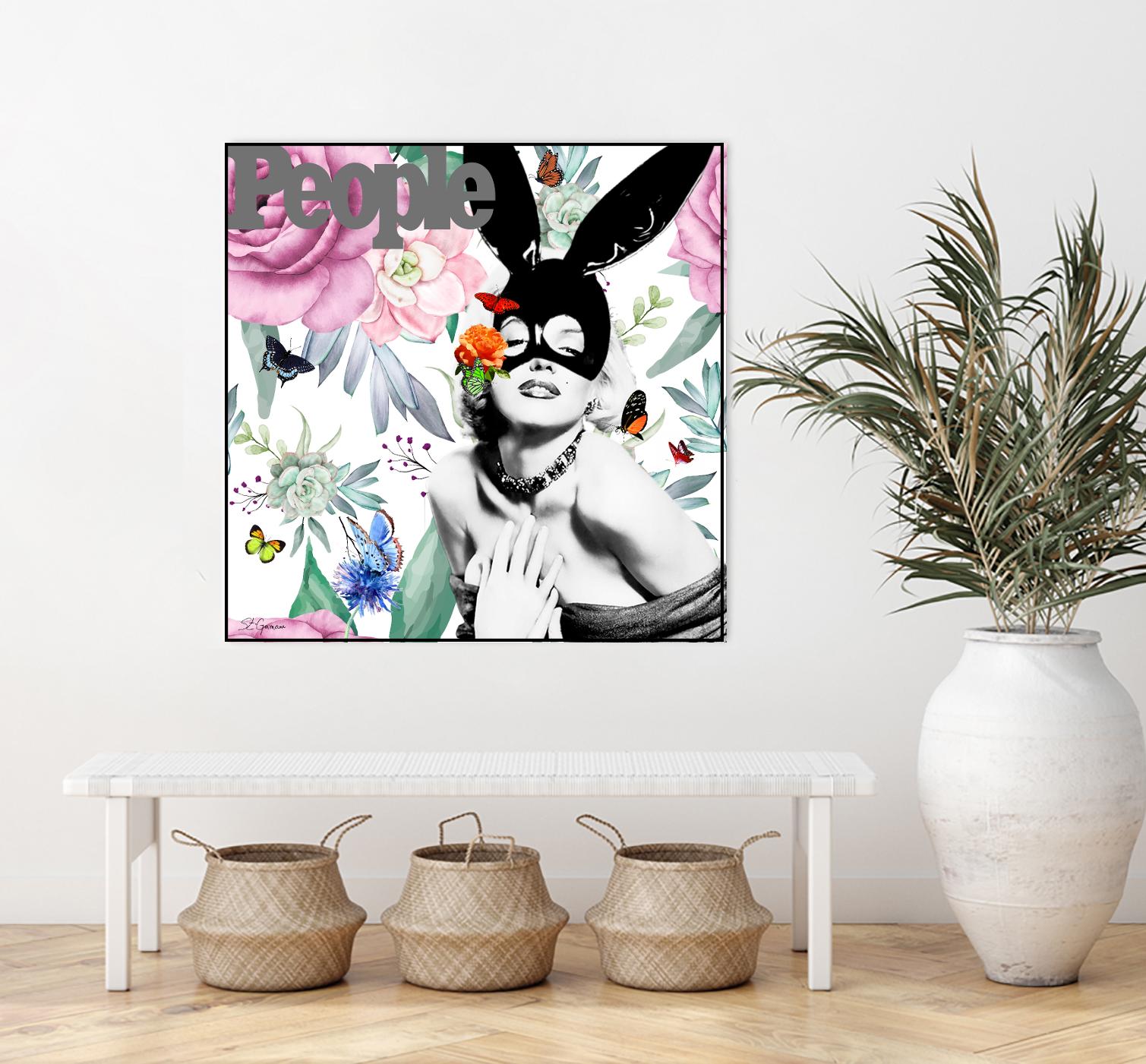 Butterfly Circus by Carole St-Germain on GIANT ART - pink pop pop