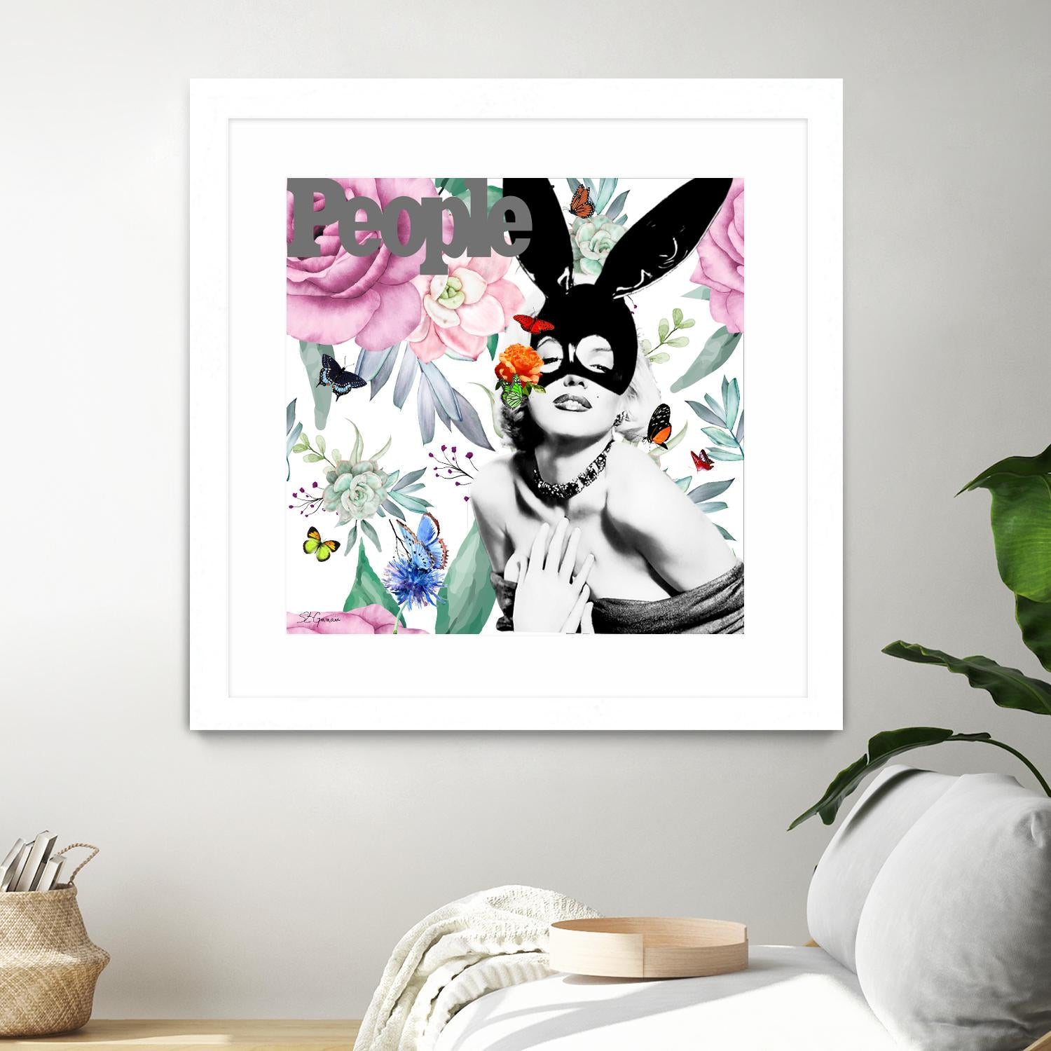 Butterfly Circus by Carole St-Germain on GIANT ART - pink pop pop