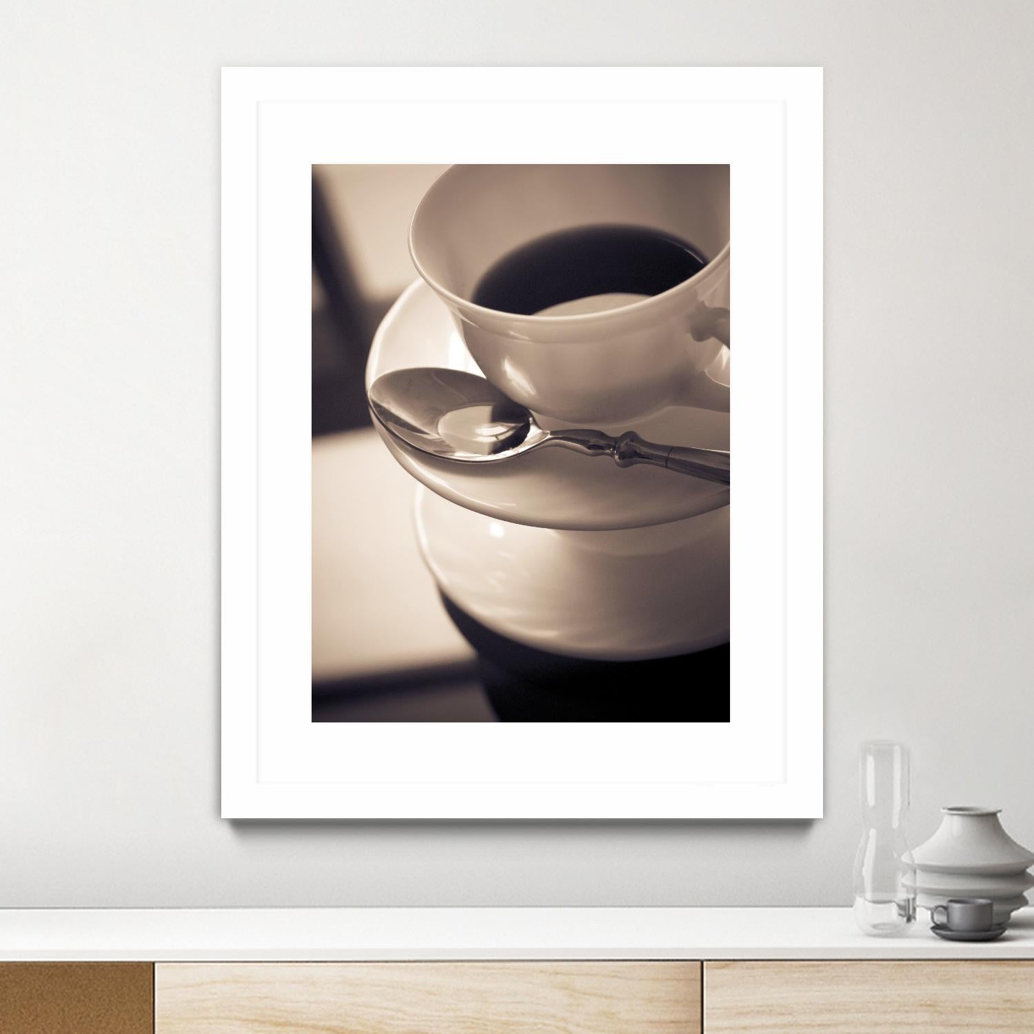 Arôme du matin by Jean-François Dupuis on GIANT ART - beige still life sépia