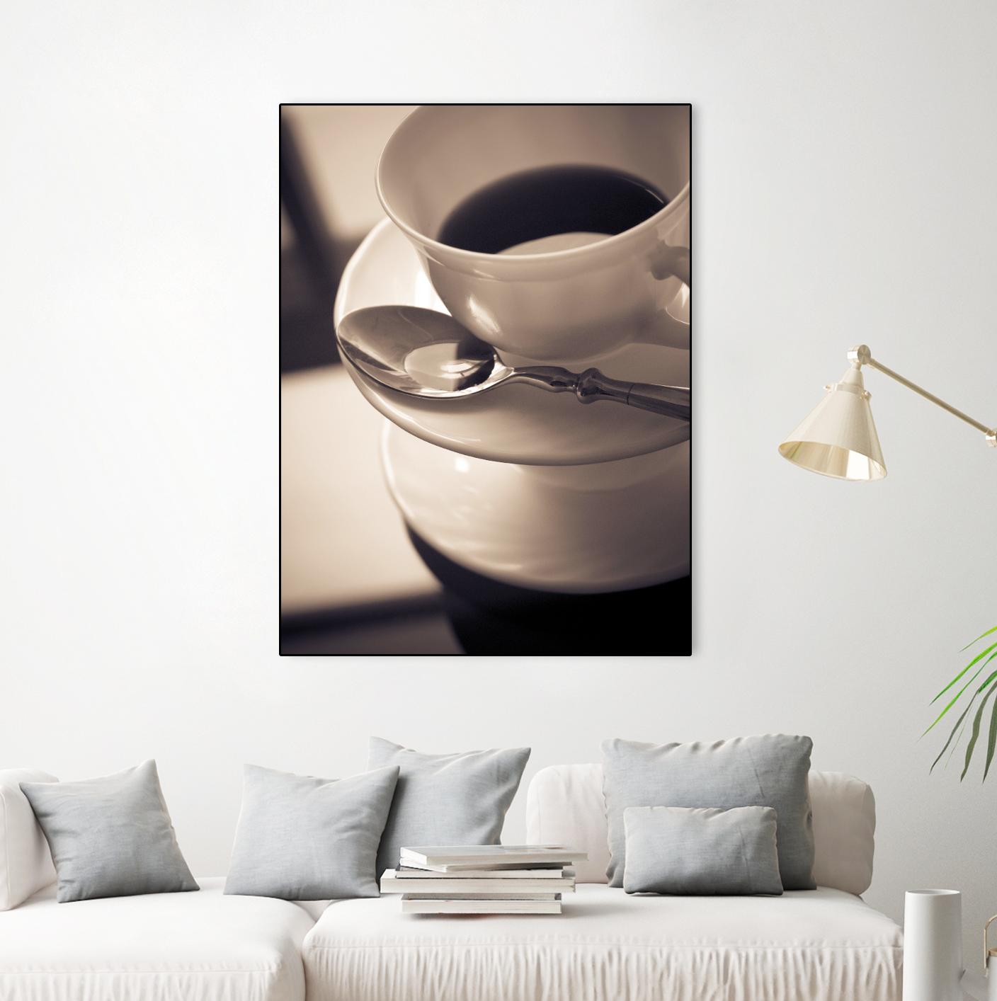 Arôme du matin by Jean-François Dupuis on GIANT ART - black kitchen