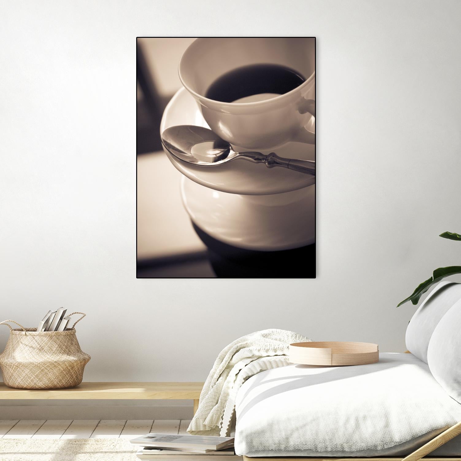 Arôme du matin by Jean-François Dupuis on GIANT ART - black kitchen