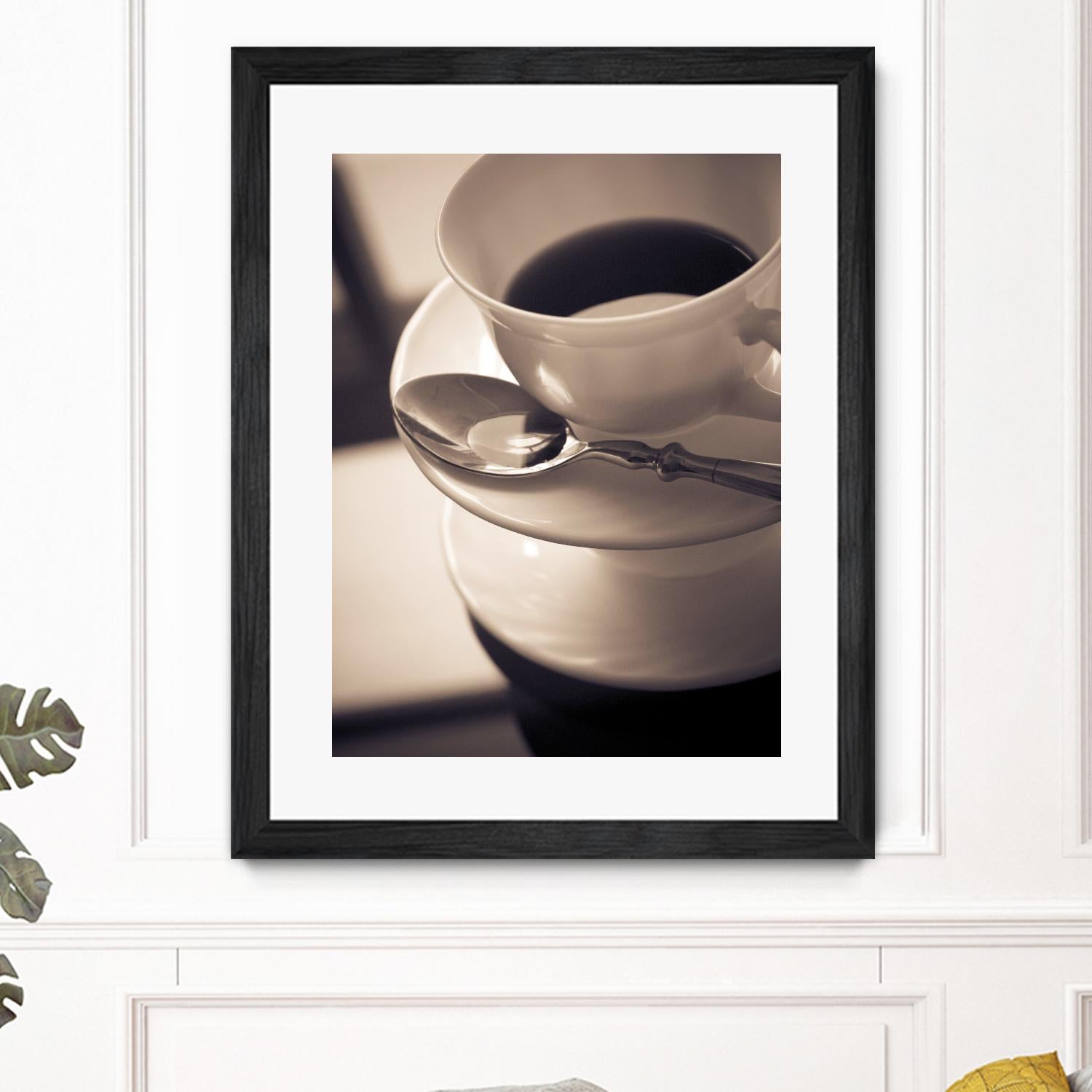 Arôme du matin by Jean-François Dupuis on GIANT ART - beige still life sépia