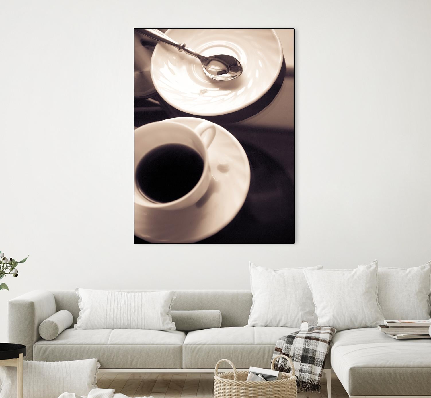 Caféfolie by Jean-François Dupuis on GIANT ART - black kitchen