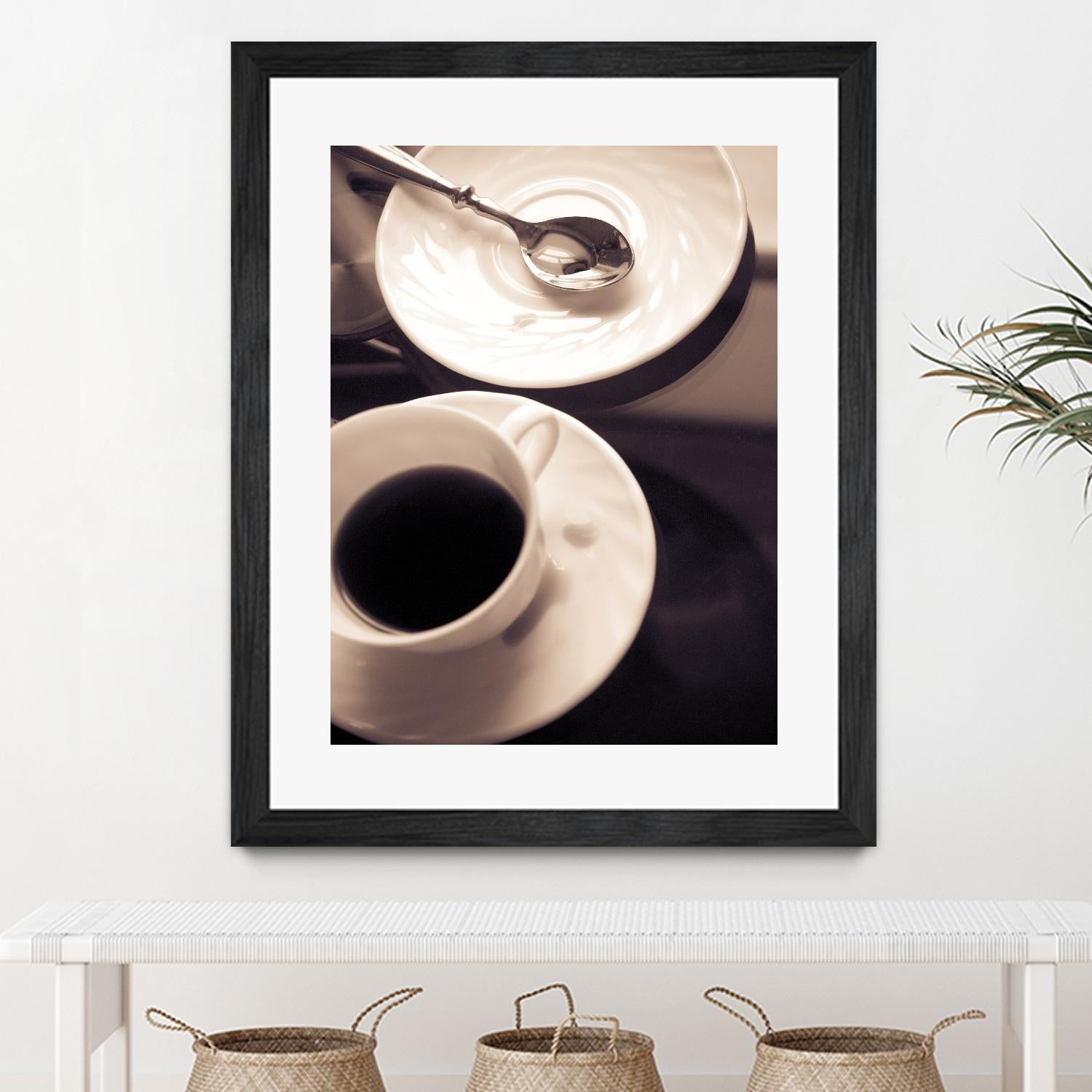 Caféfolie by Jean-François Dupuis on GIANT ART - beige still life sepia