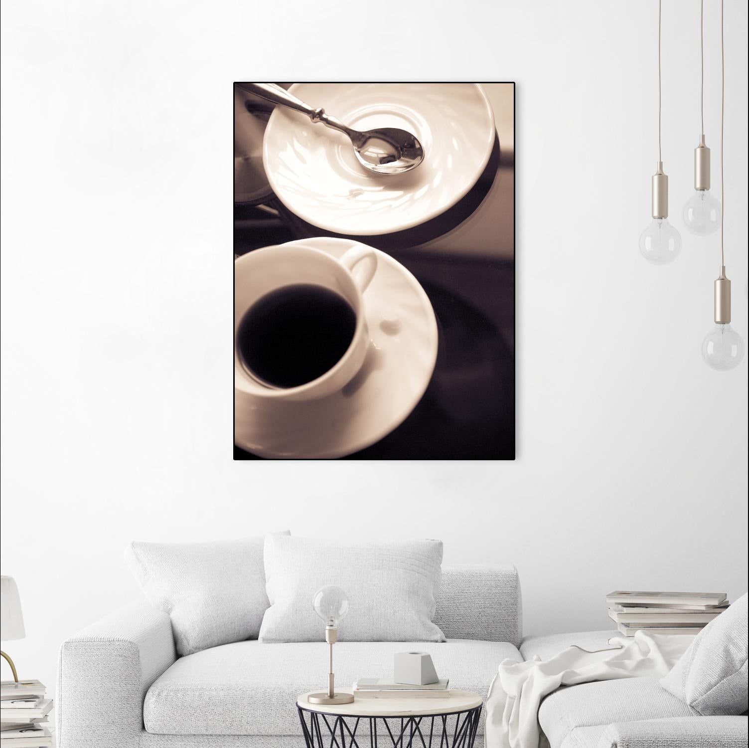 Caféfolie by Jean-François Dupuis on GIANT ART - black kitchen