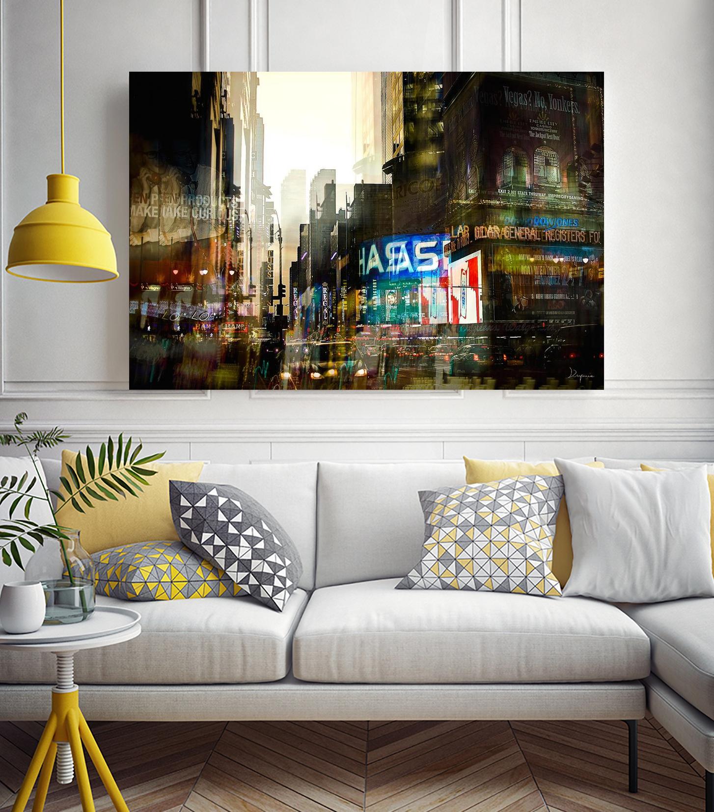 Zenithlights by Jean-François Dupuis on GIANT ART - blue photography city center