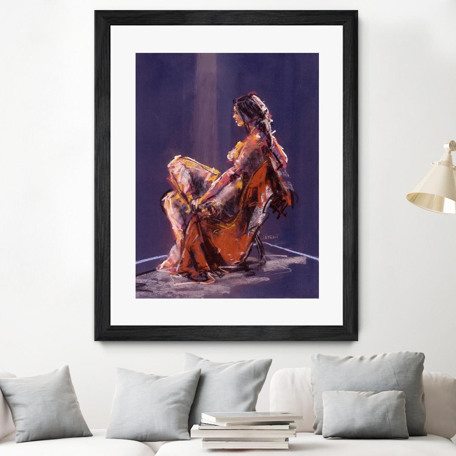 Vidra by Jacques Clement on GIANT ART - beige nude