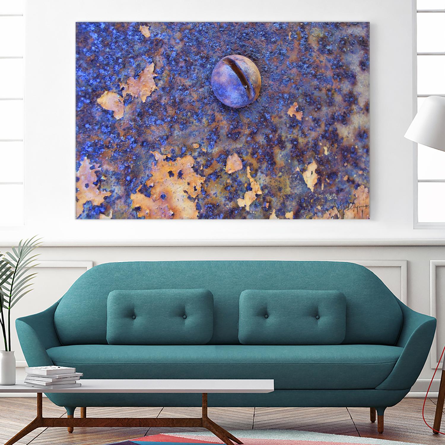 Rusty Screw by Jean-François Dupuis on GIANT ART - pink photo art