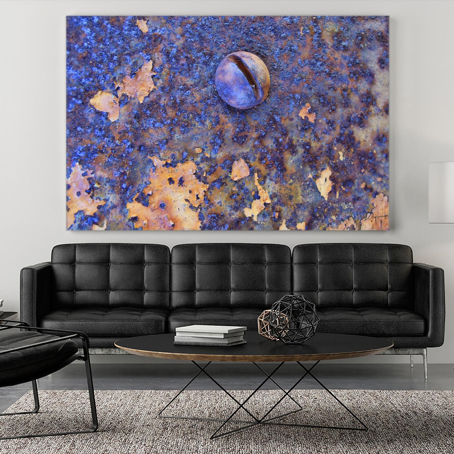 Rusty Screw by Jean-François Dupuis on GIANT ART - pink photo art