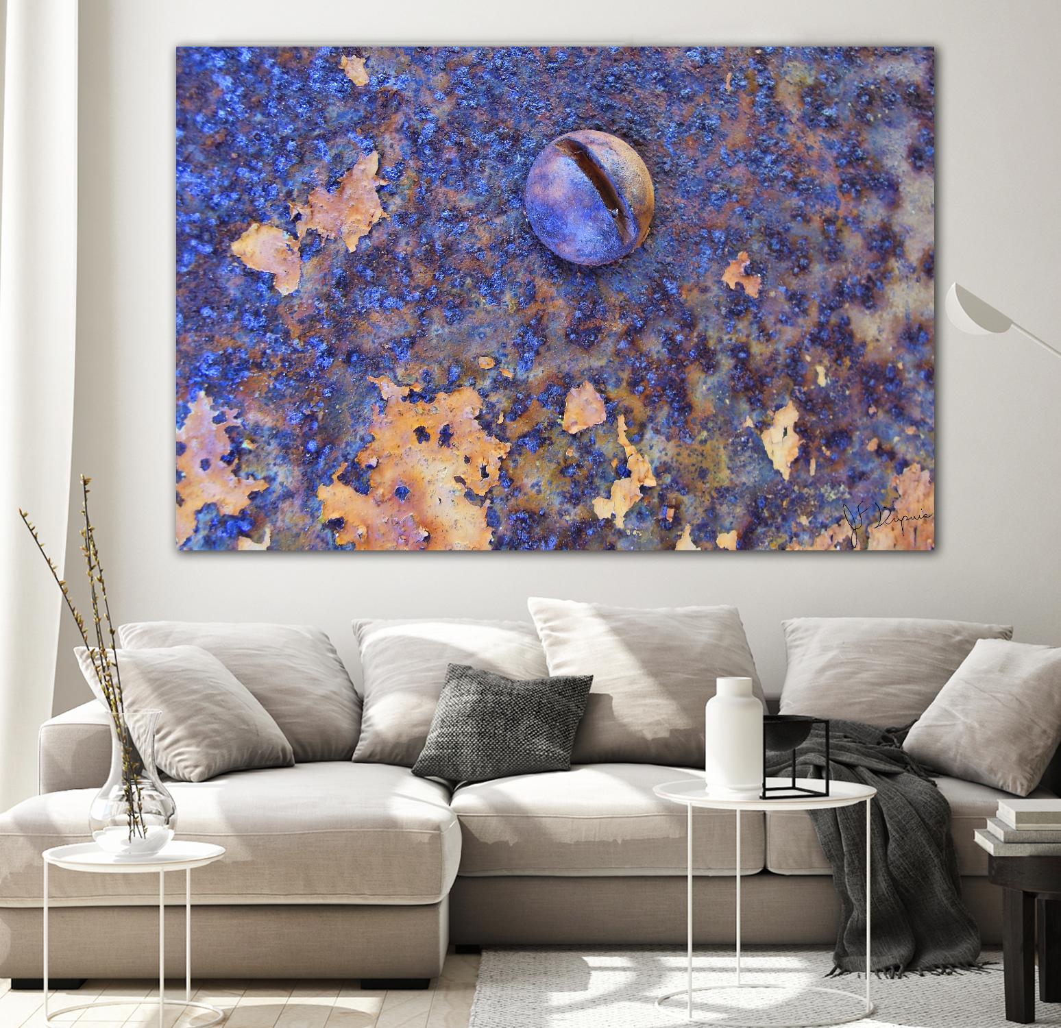 Rusty Screw by Jean-François Dupuis on GIANT ART - pink photo art