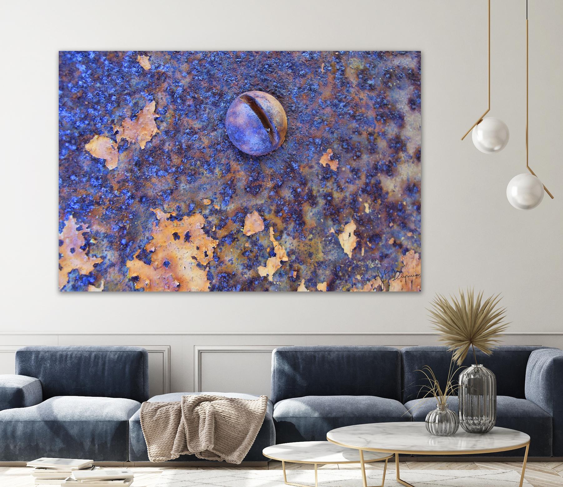 Rusty Screw by Jean-François Dupuis on GIANT ART - pink photo art