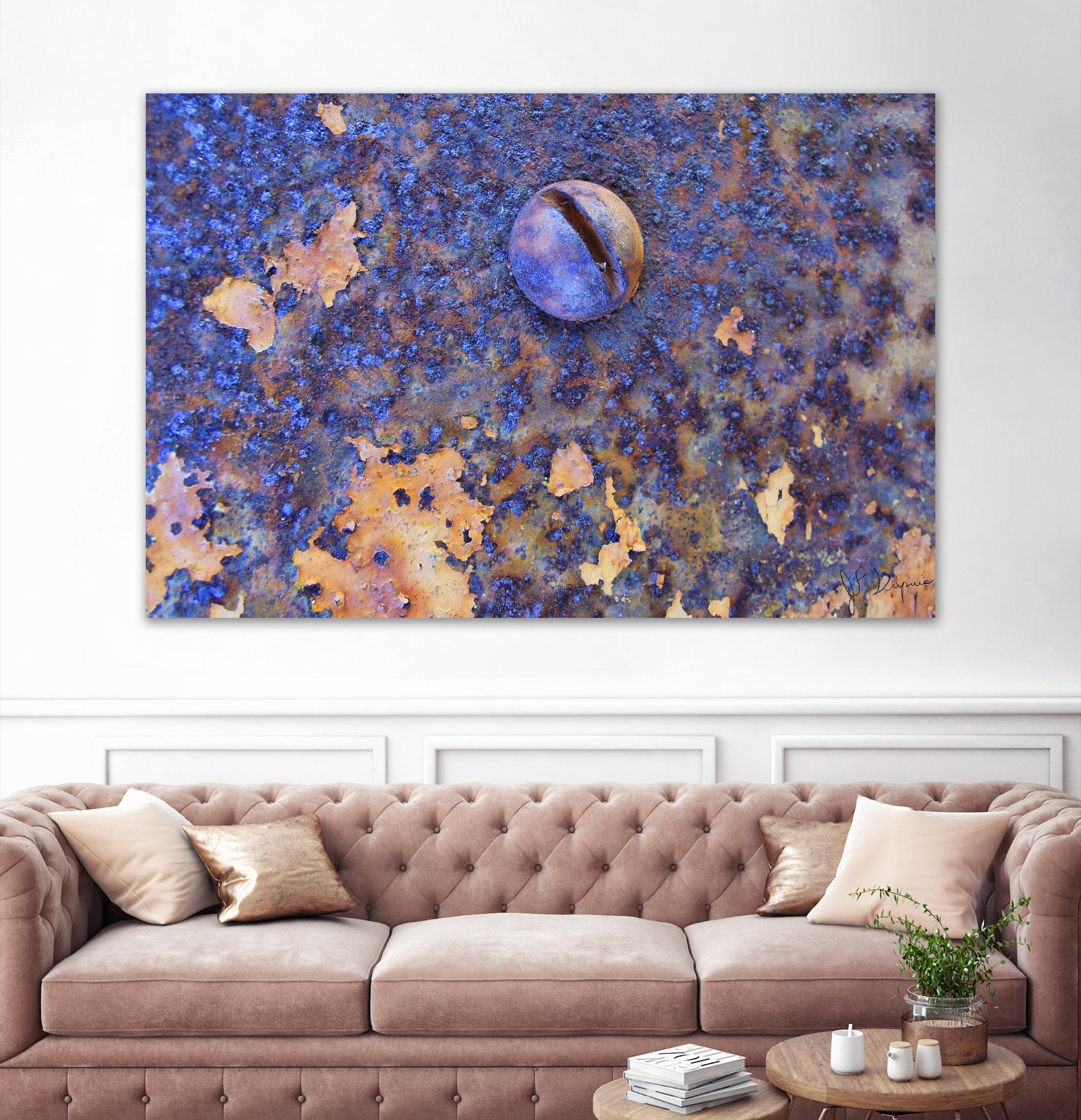 Rusty Screw by Jean-François Dupuis on GIANT ART - pink photo art