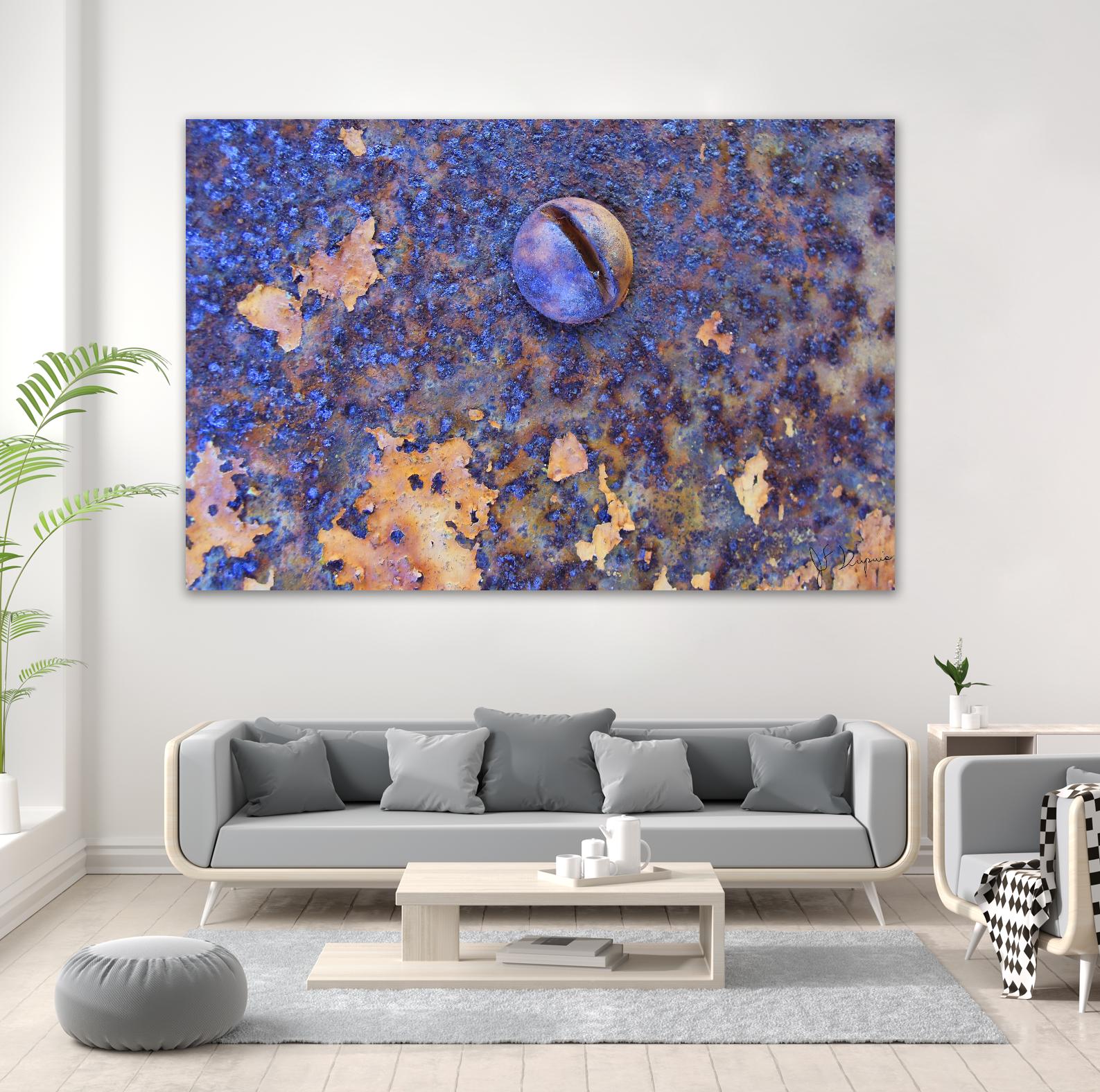 Rusty Screw by Jean-François Dupuis on GIANT ART - pink photo art