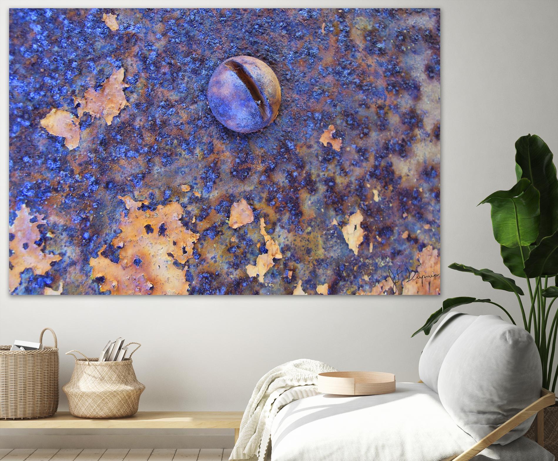 Rusty Screw by Jean-François Dupuis on GIANT ART - pink photo art