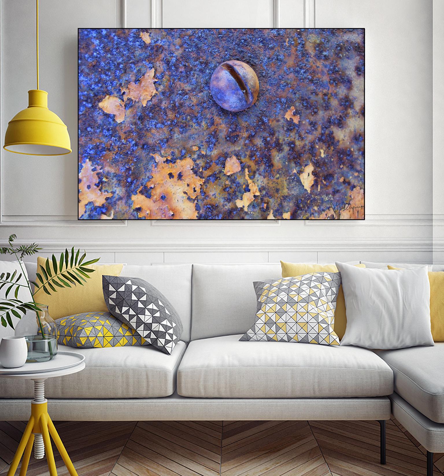 Rusty Screw by Jean-François Dupuis on GIANT ART - pink photo art