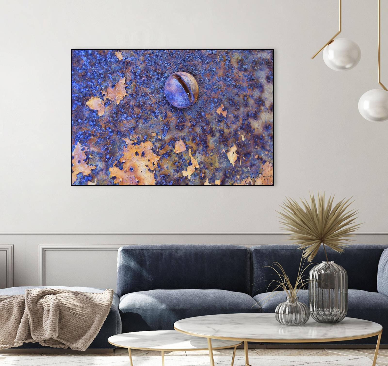 Rusty Screw by Jean-François Dupuis on GIANT ART - pink photo art