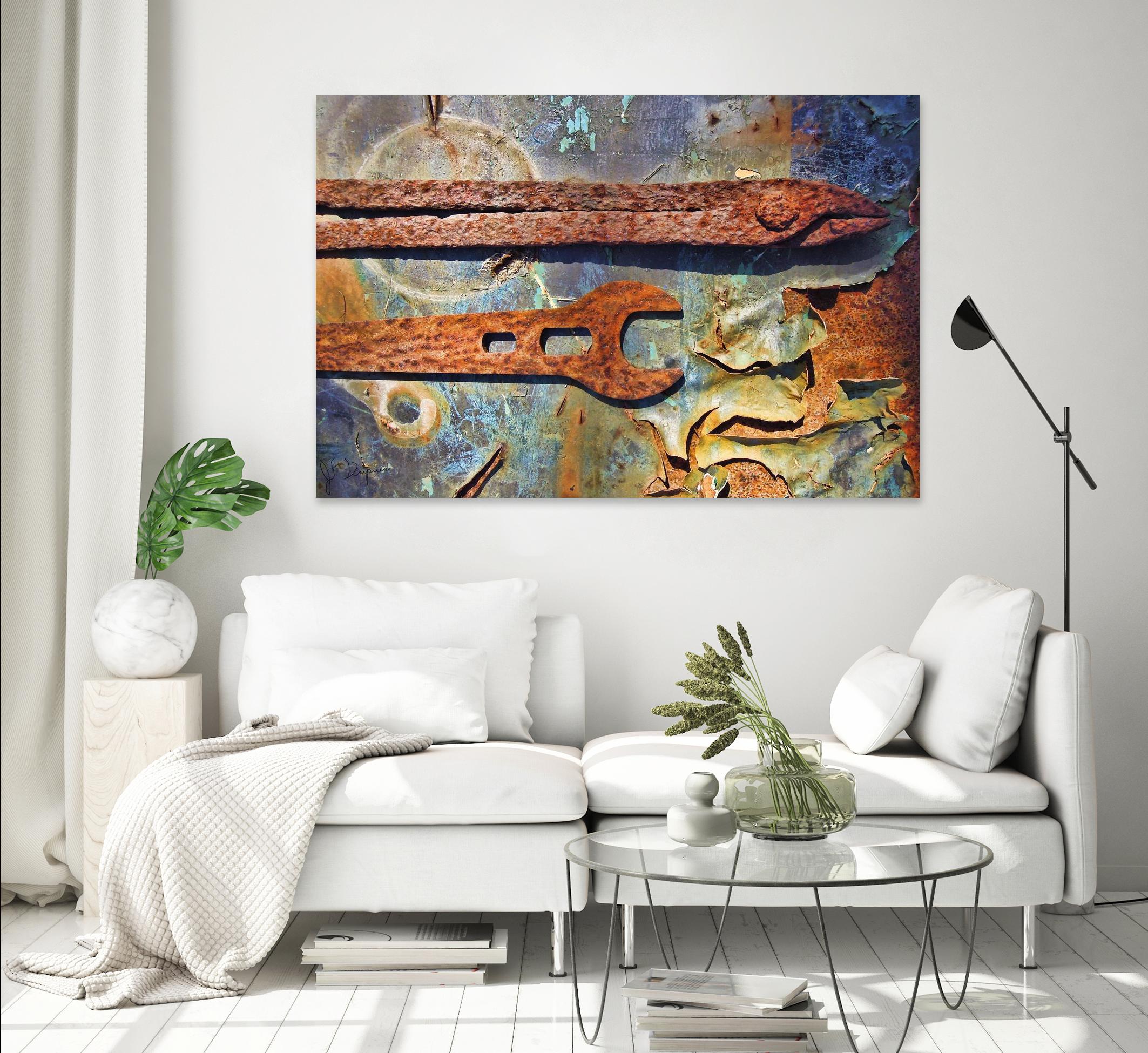 Rusty Tools I by Jean-François Dupuis on GIANT ART - orange still life factory