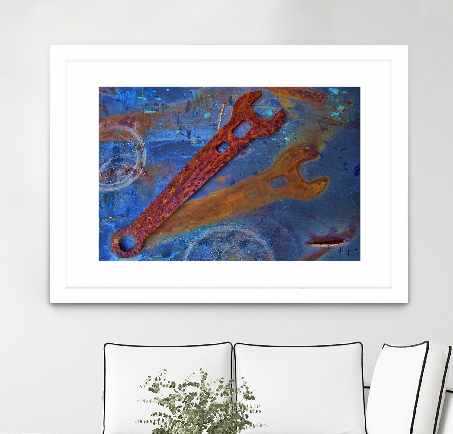 Rusty Tools II by Jean-François Dupuis on GIANT ART - orange still life rust