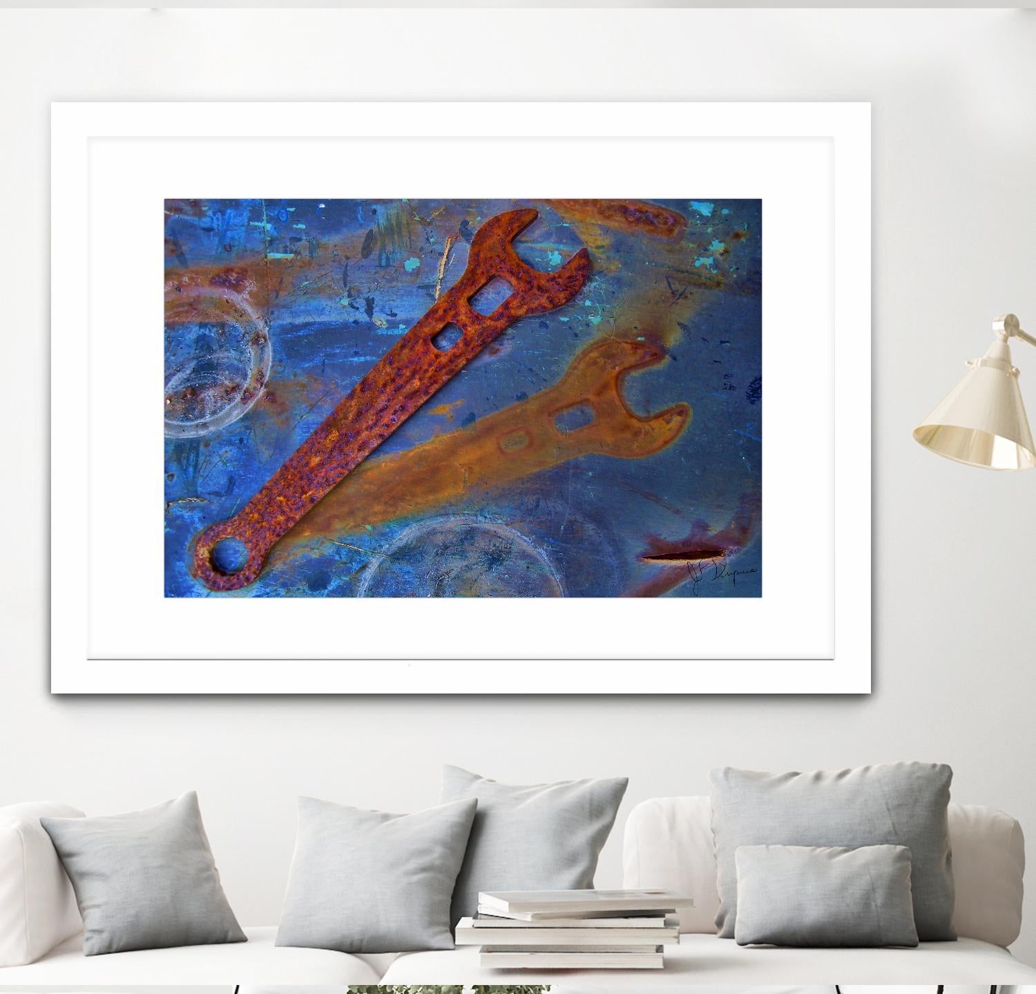 Rusty Tools II by Jean-François Dupuis on GIANT ART - orange still life rust