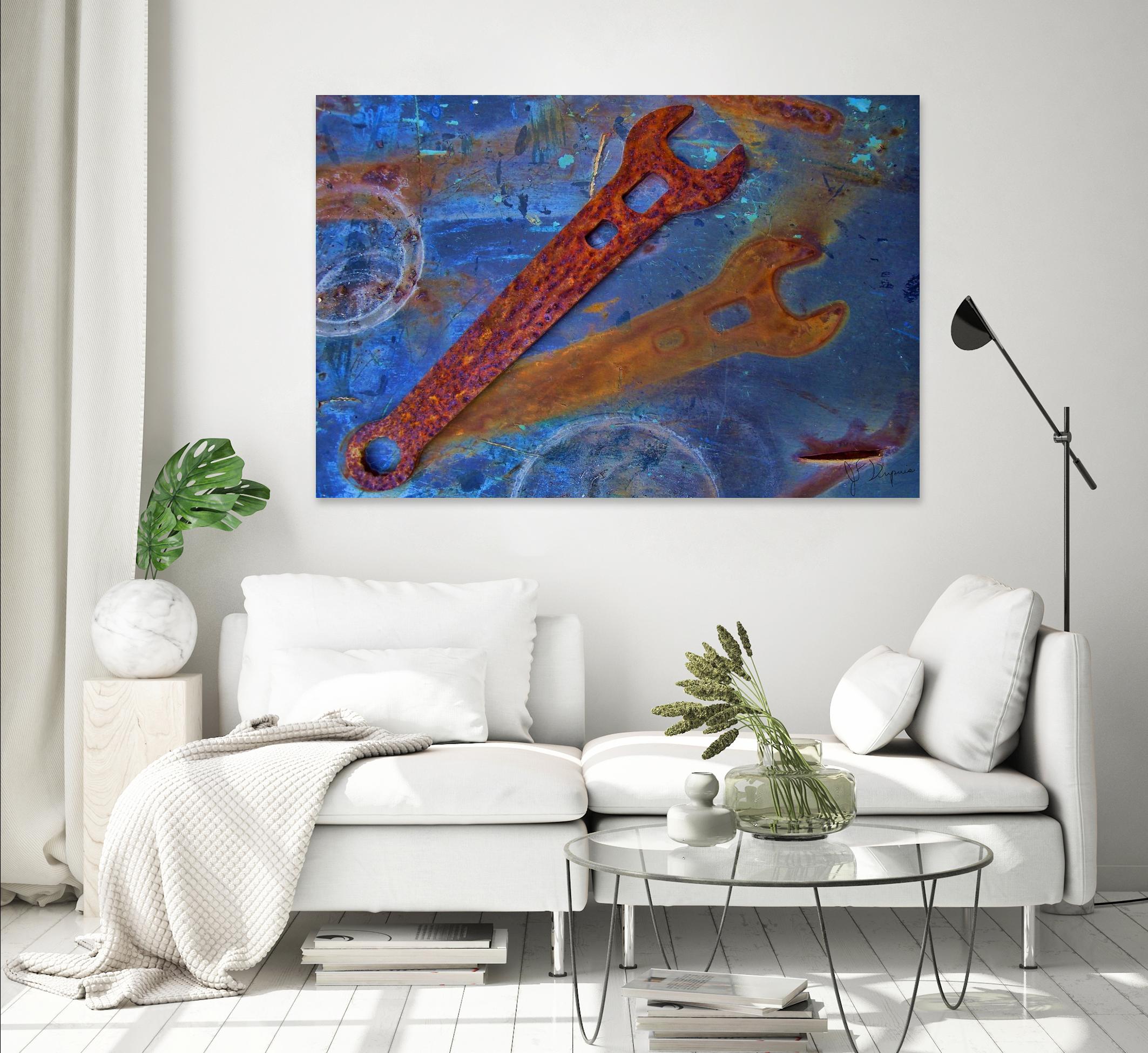 Rusty Tools II by Jean-François Dupuis on GIANT ART - orange still life rust