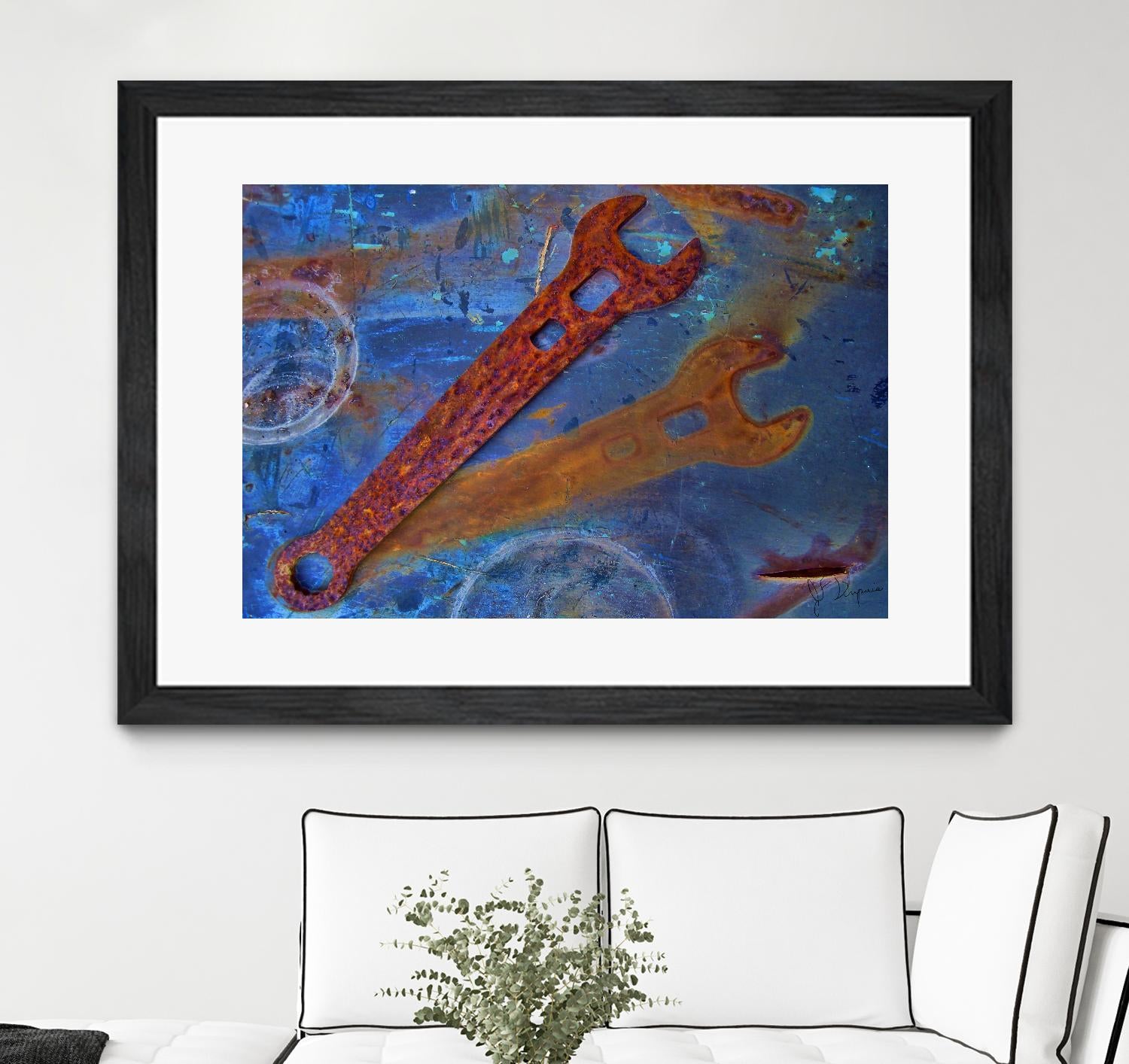 Rusty Tools II by Jean-François Dupuis on GIANT ART - orange still life rust