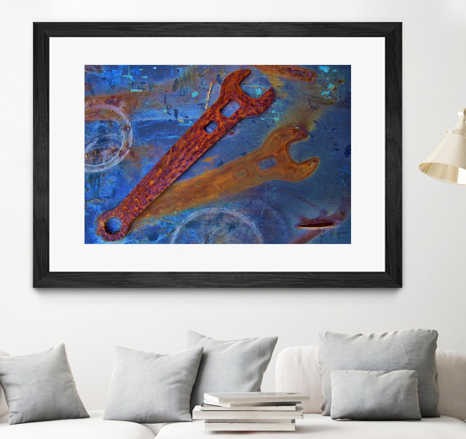 Rusty Tools II by Jean-François Dupuis on GIANT ART - orange still life rust