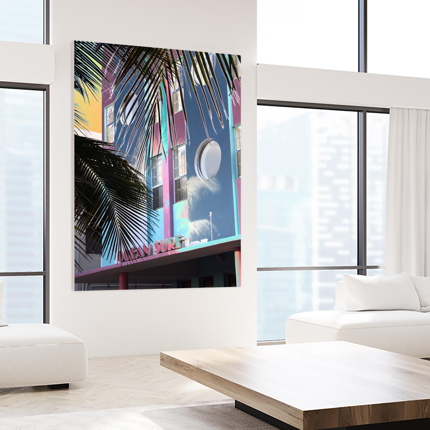 Ocean Surf by Rene Griffith on GIANT ART - pink tropical