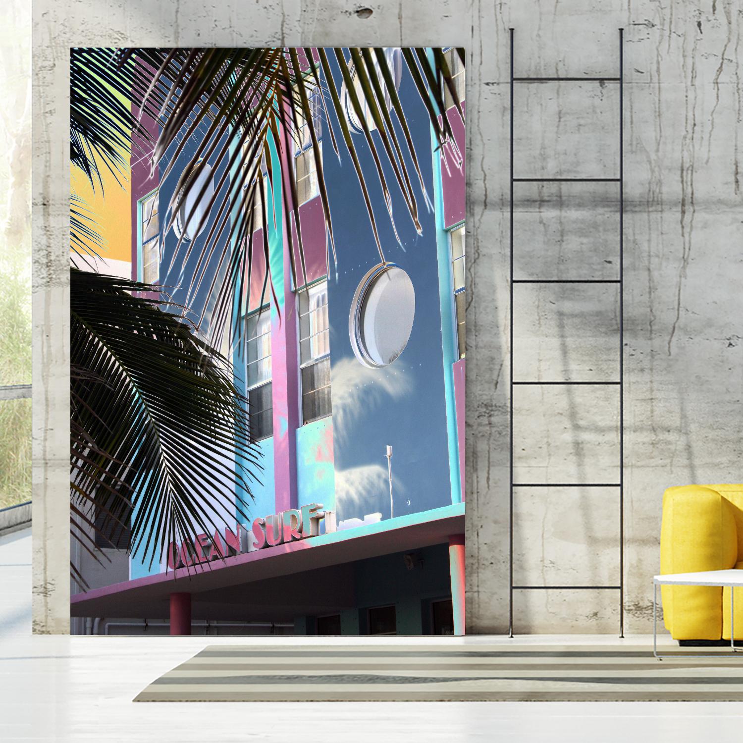 Ocean Surf by Rene Griffith on GIANT ART - pink tropical