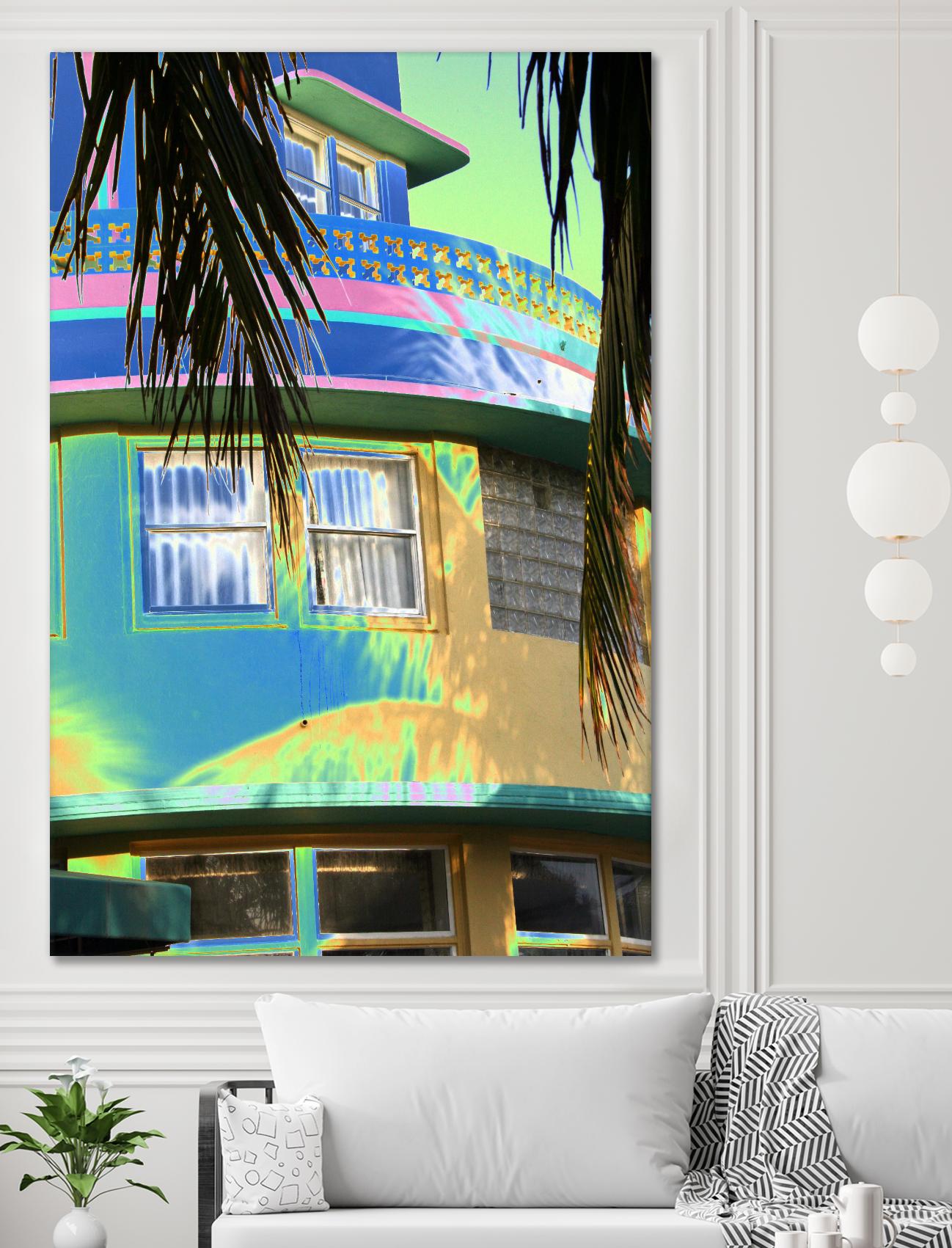 Surfside by Rene Griffith on GIANT ART - green tropical