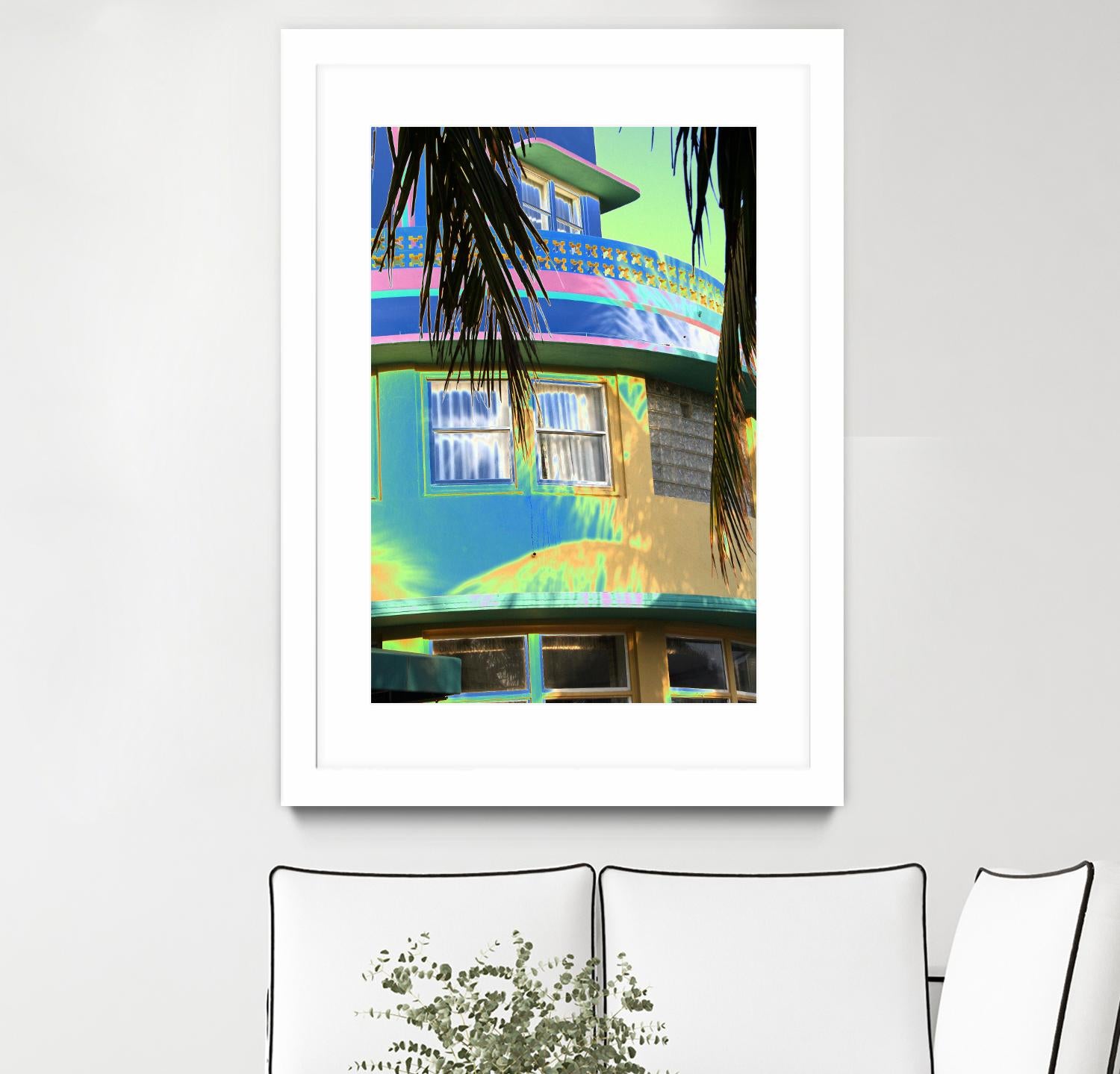 Surfside by Rene Griffith on GIANT ART - green costal miami