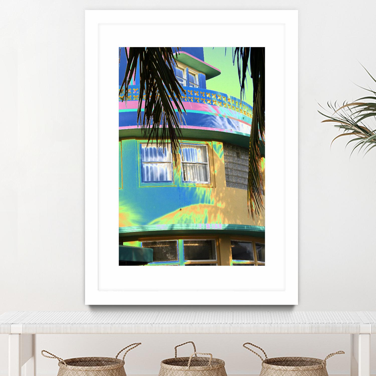Surfside by Rene Griffith on GIANT ART - green costal miami