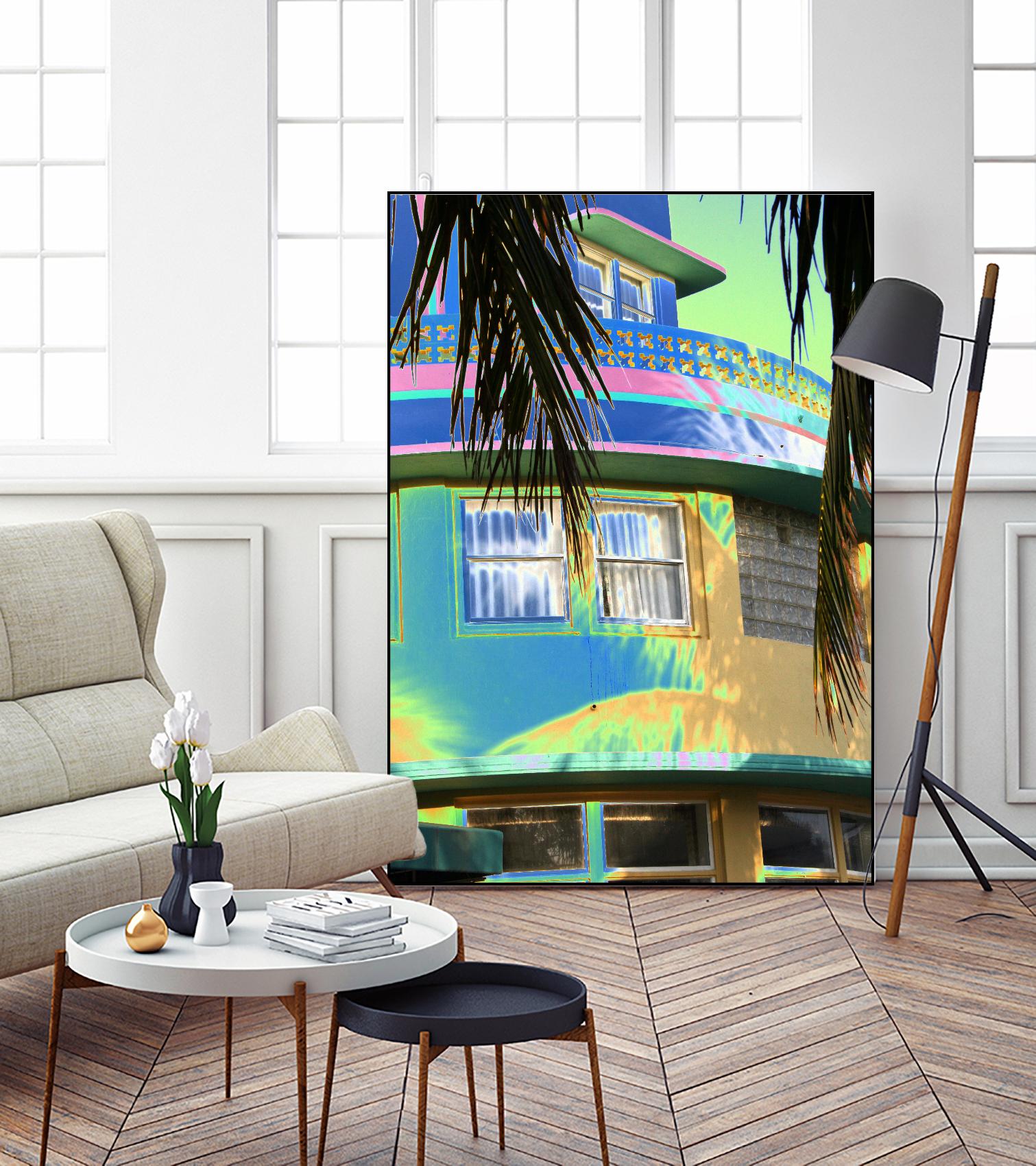 Surfside by Rene Griffith on GIANT ART - green tropical