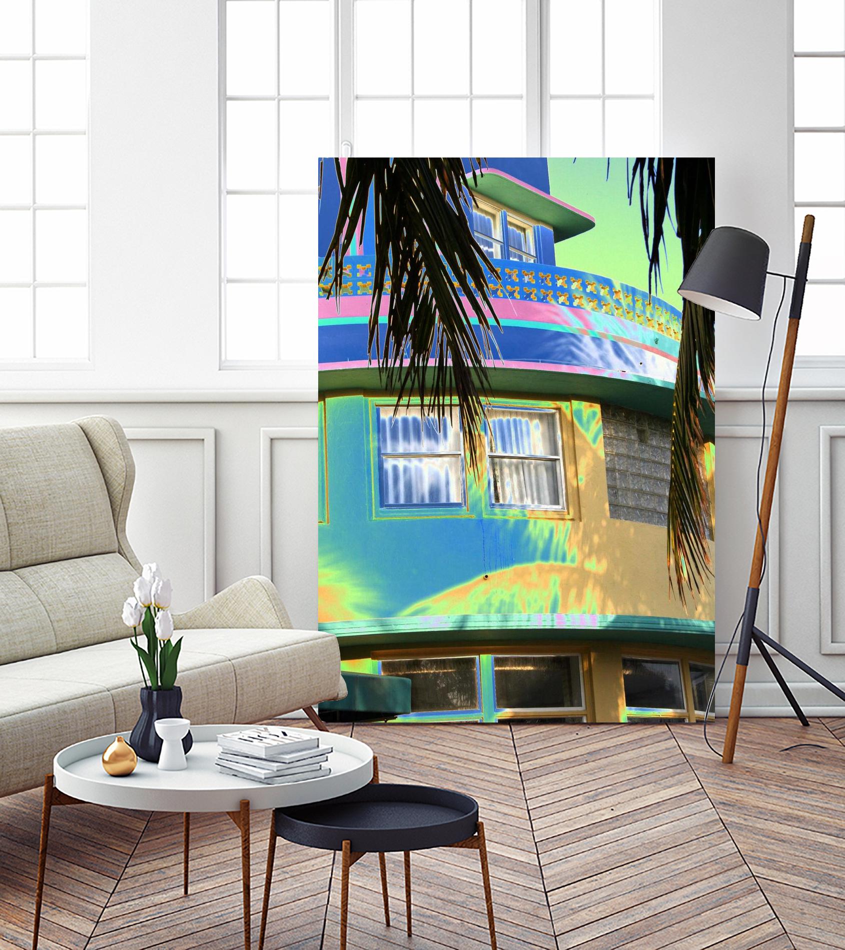 Surfside by Rene Griffith on GIANT ART - green costal miami