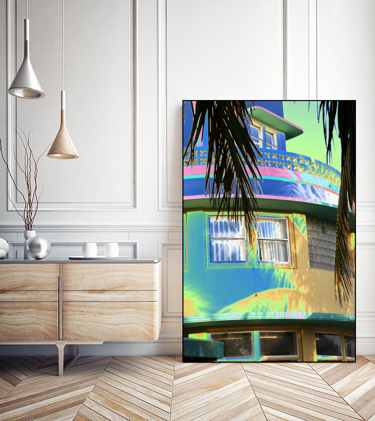 Surfside by Rene Griffith on GIANT ART - green tropical