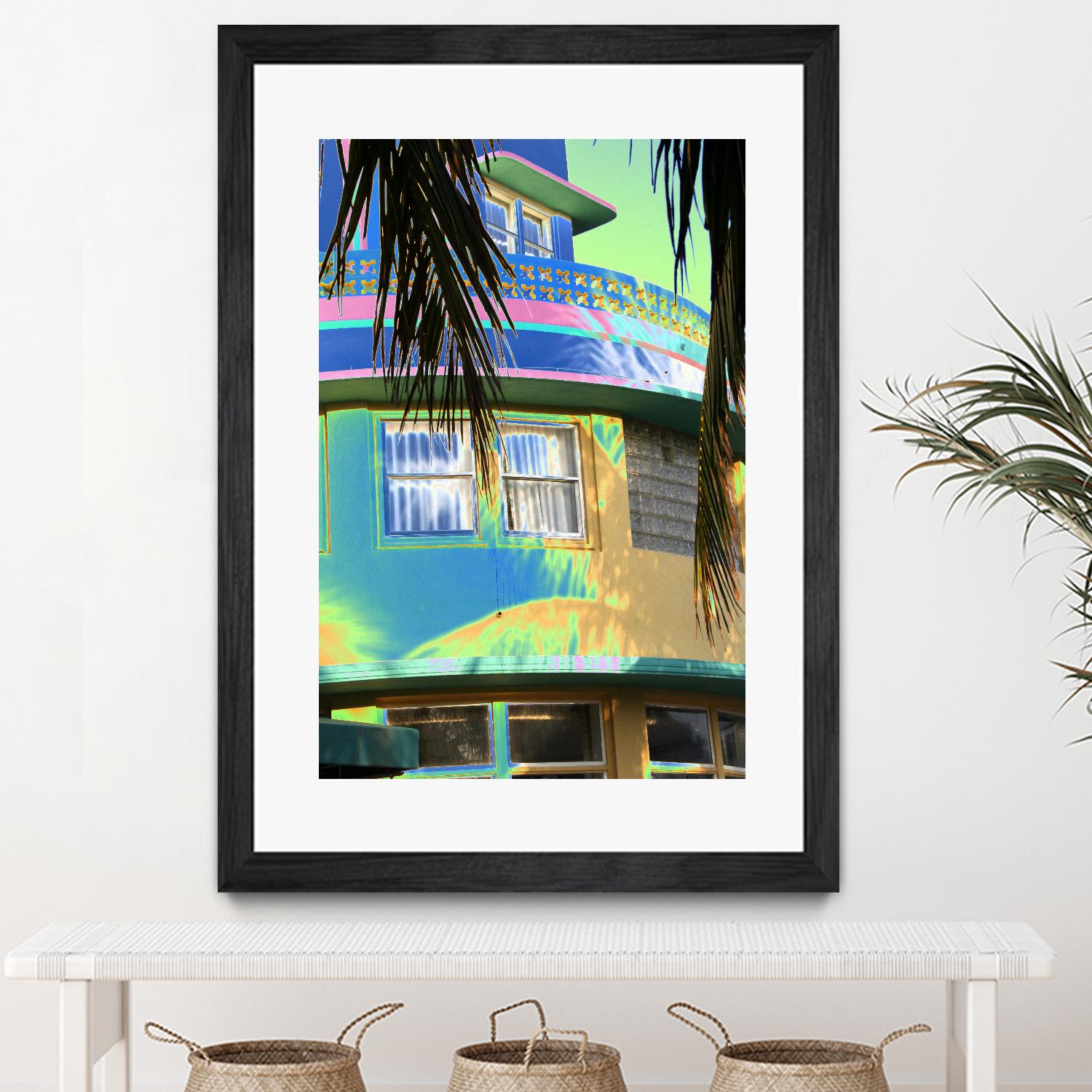 Surfside by Rene Griffith on GIANT ART - green costal miami