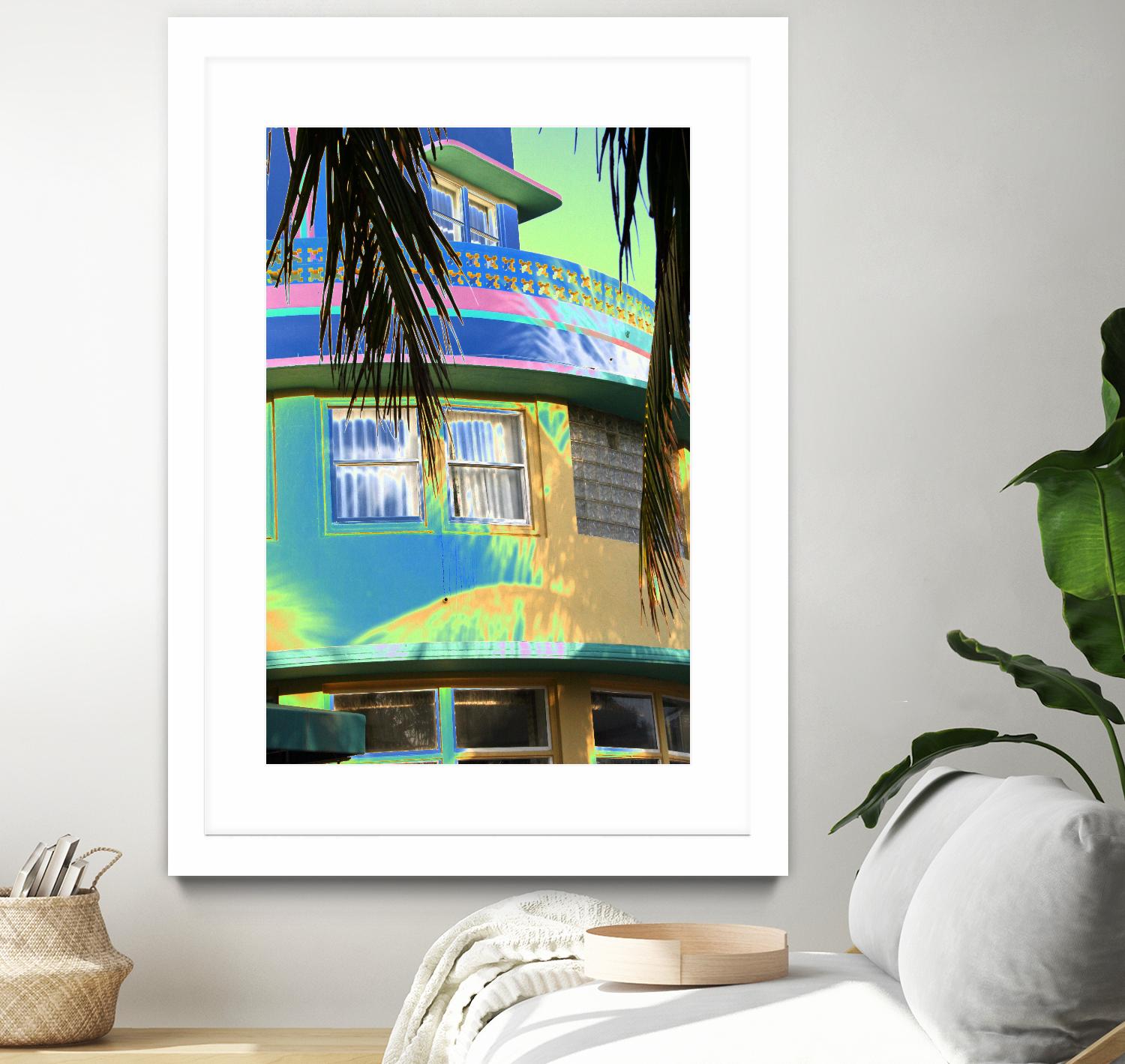 Surfside by Rene Griffith on GIANT ART - green costal miami