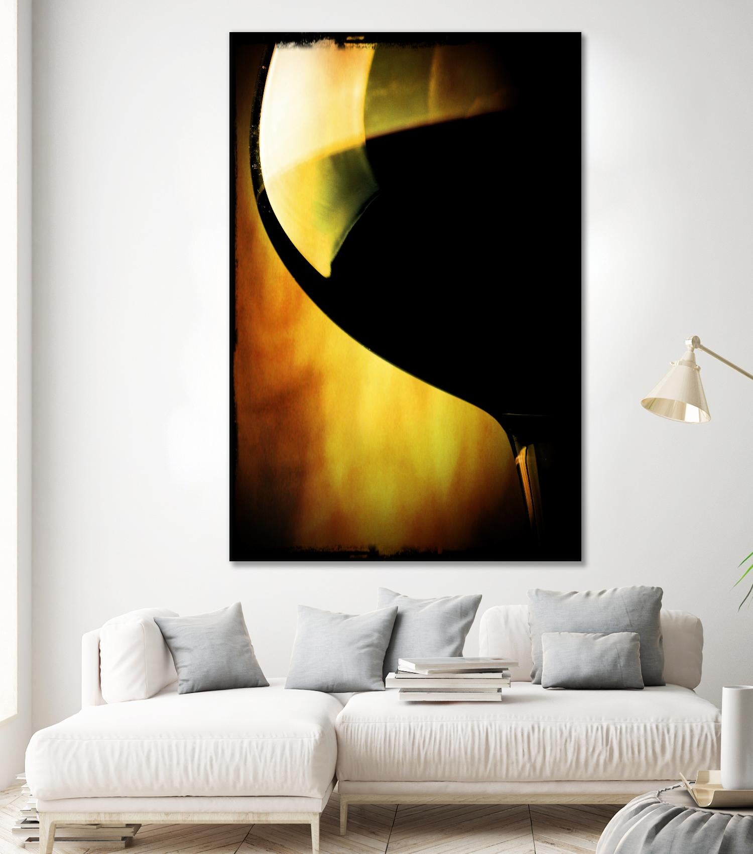 Vino tinto 3 by Jean-François Dupuis on GIANT ART - orange fruit-food-drink glass