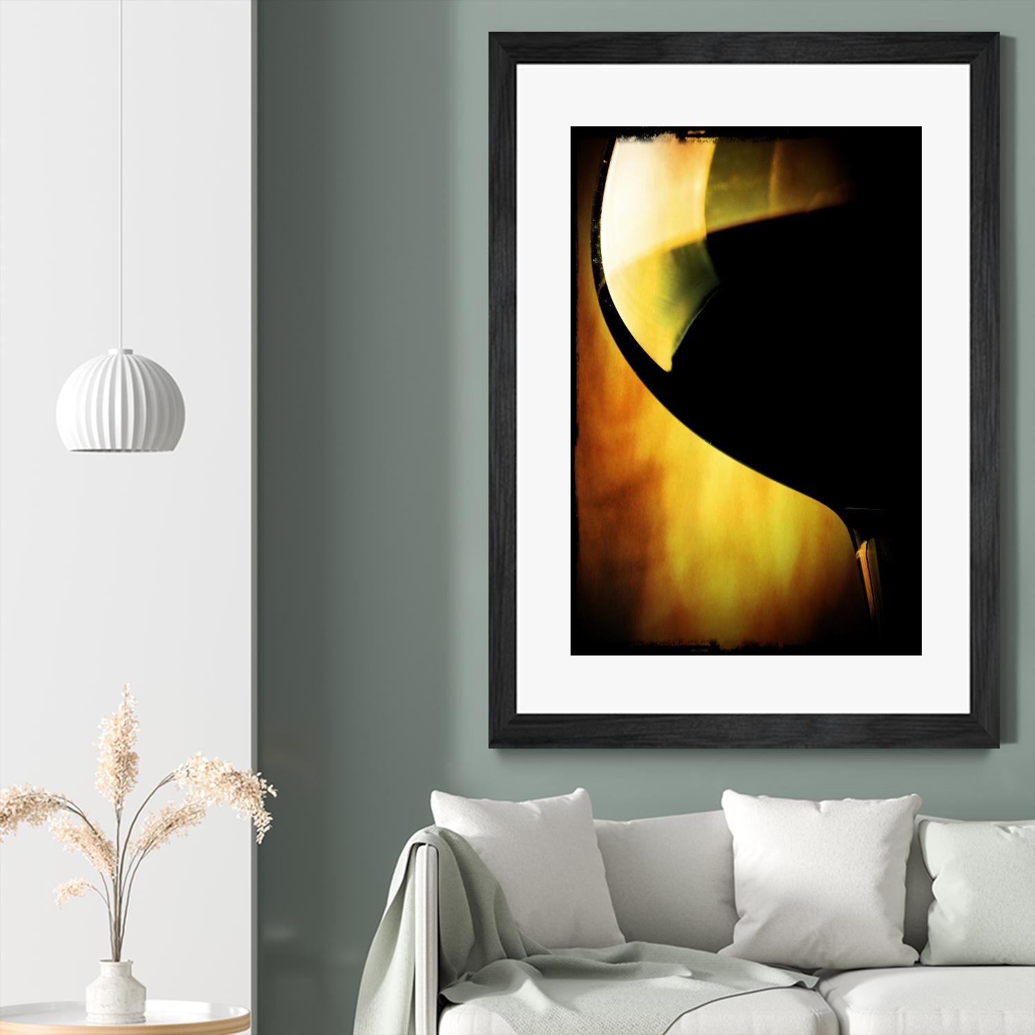 Vino tinto 3 by Jean-François Dupuis on GIANT ART - orange fruit-food-drink glass