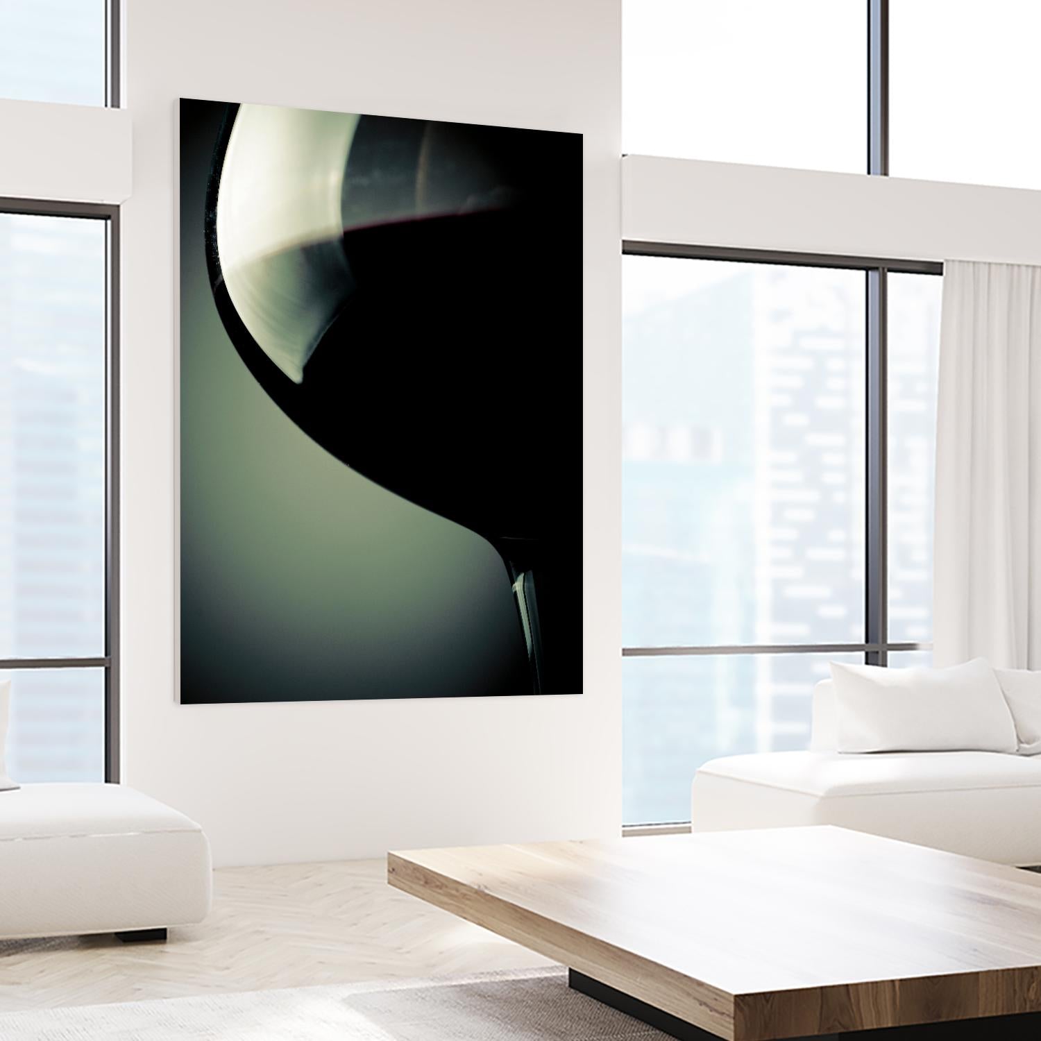 Vino tinto 8 by Jean-François Dupuis on GIANT ART - green fruit-food-drink glass